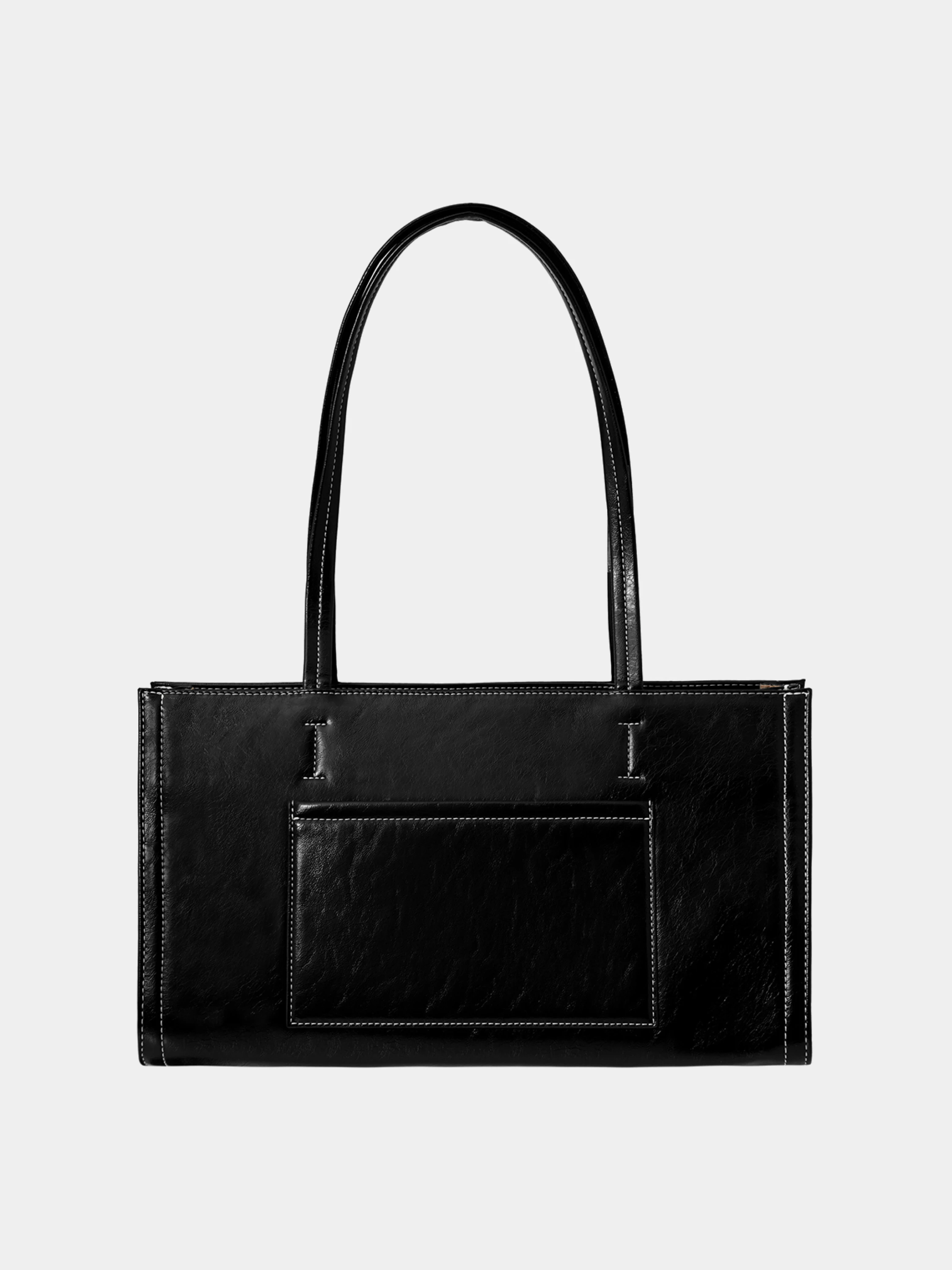 Женская сумка STAND OIL Oblong Bag Stitch Black