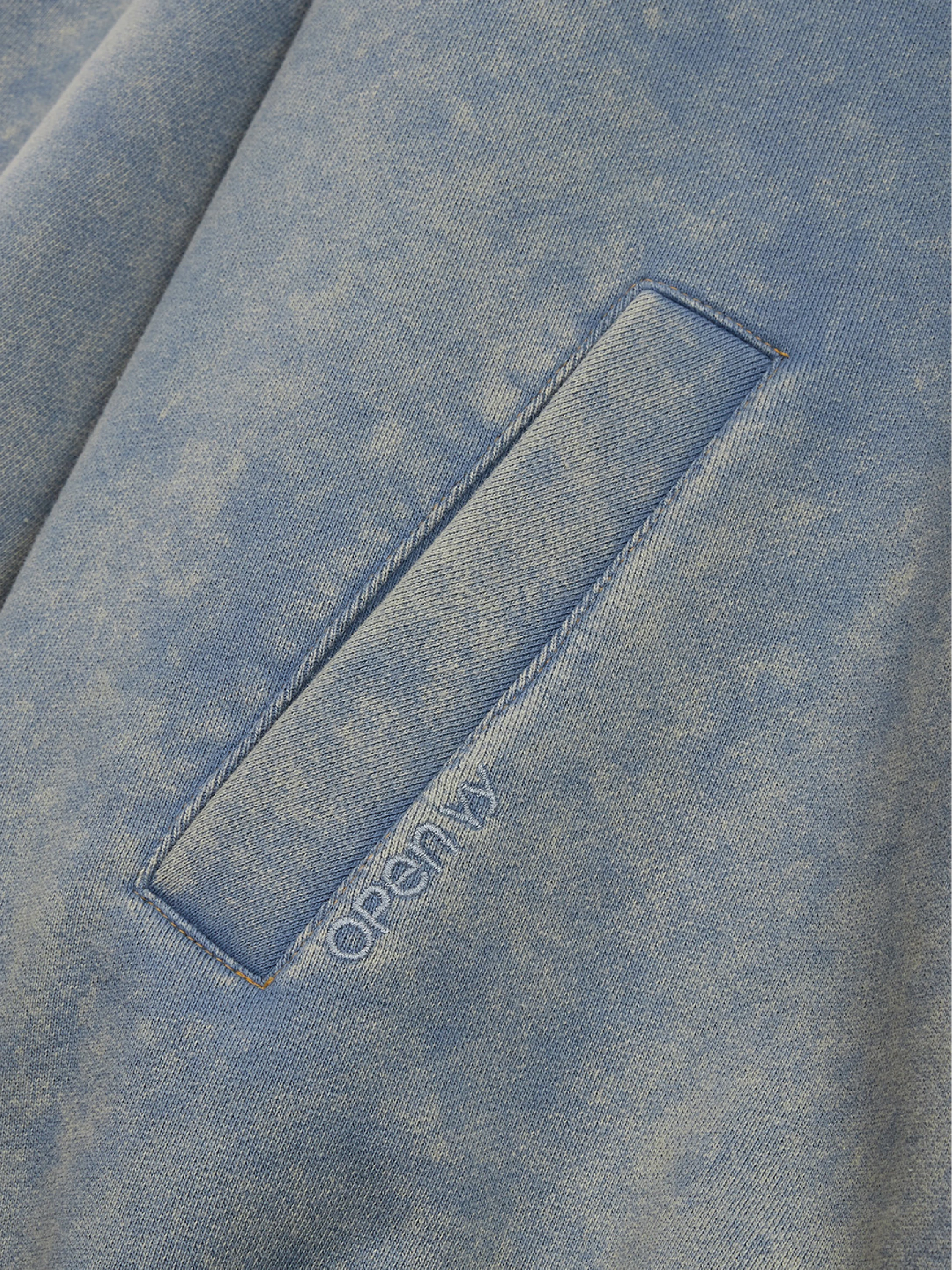 Худи OPEN YY Wide Box Hoodie Blue