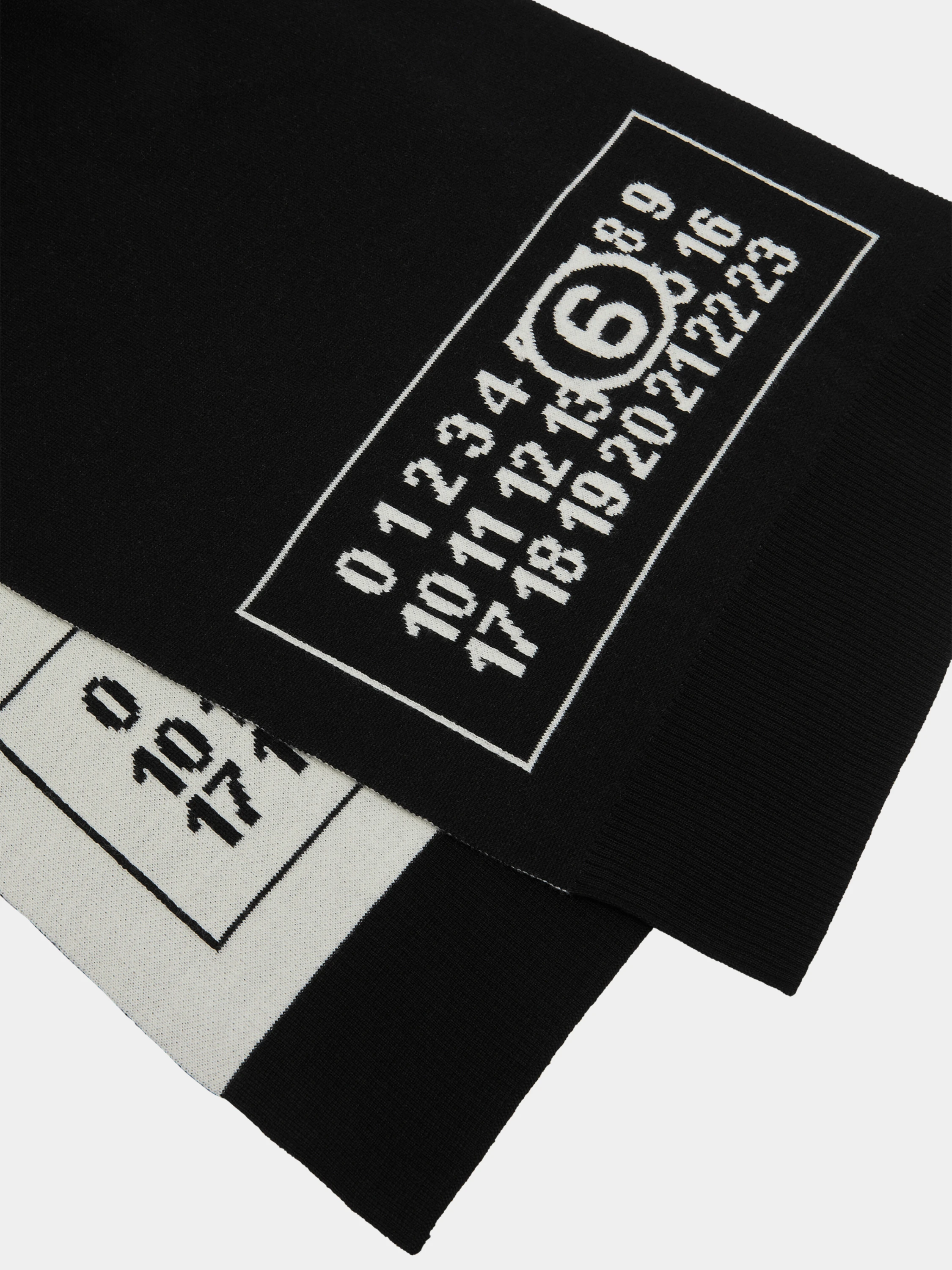 Шарф MM6 Maison Margiela Numeric Signature Scarf