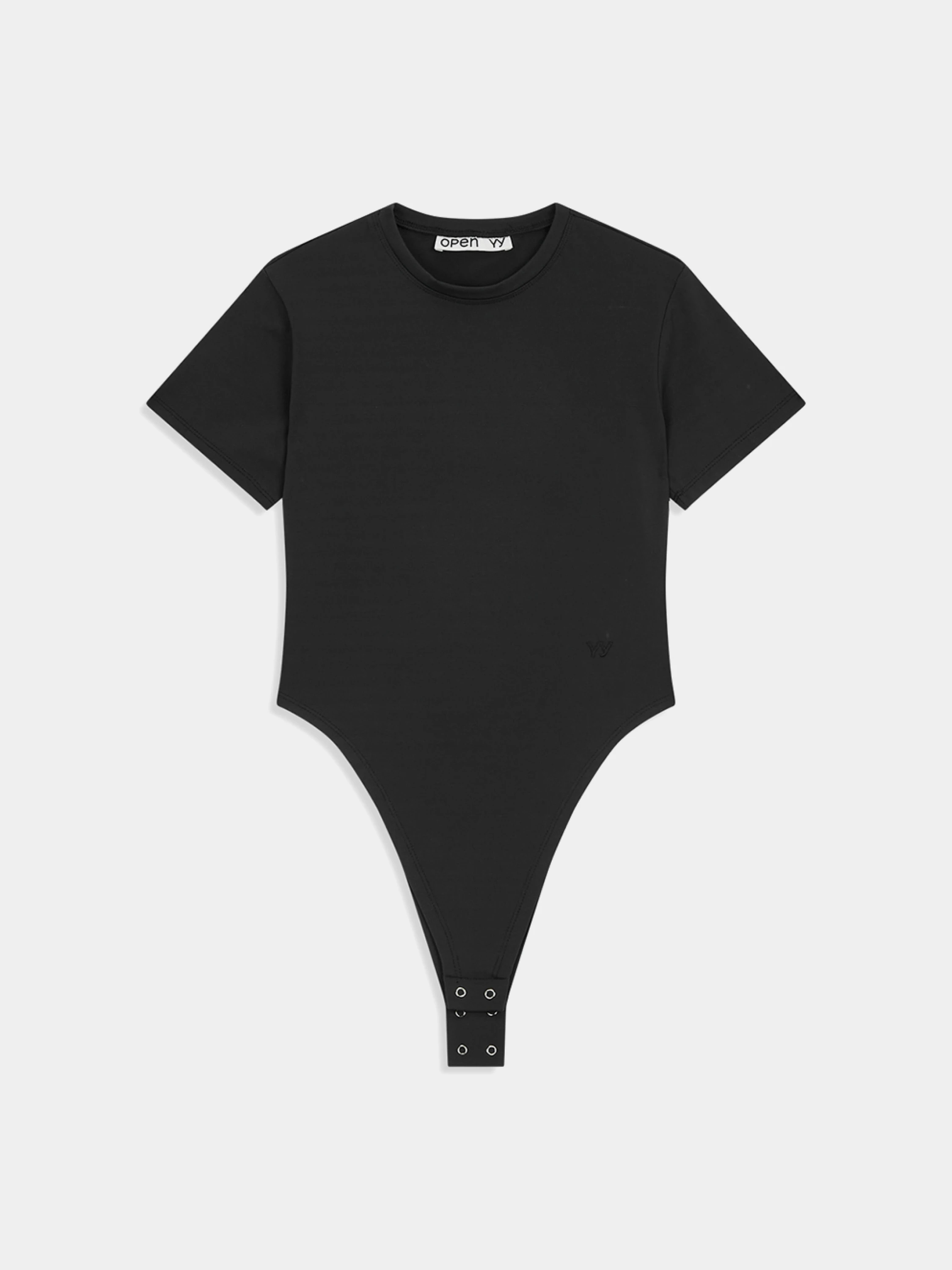 Женское боди OPEN YY Basic Bodysuit Black