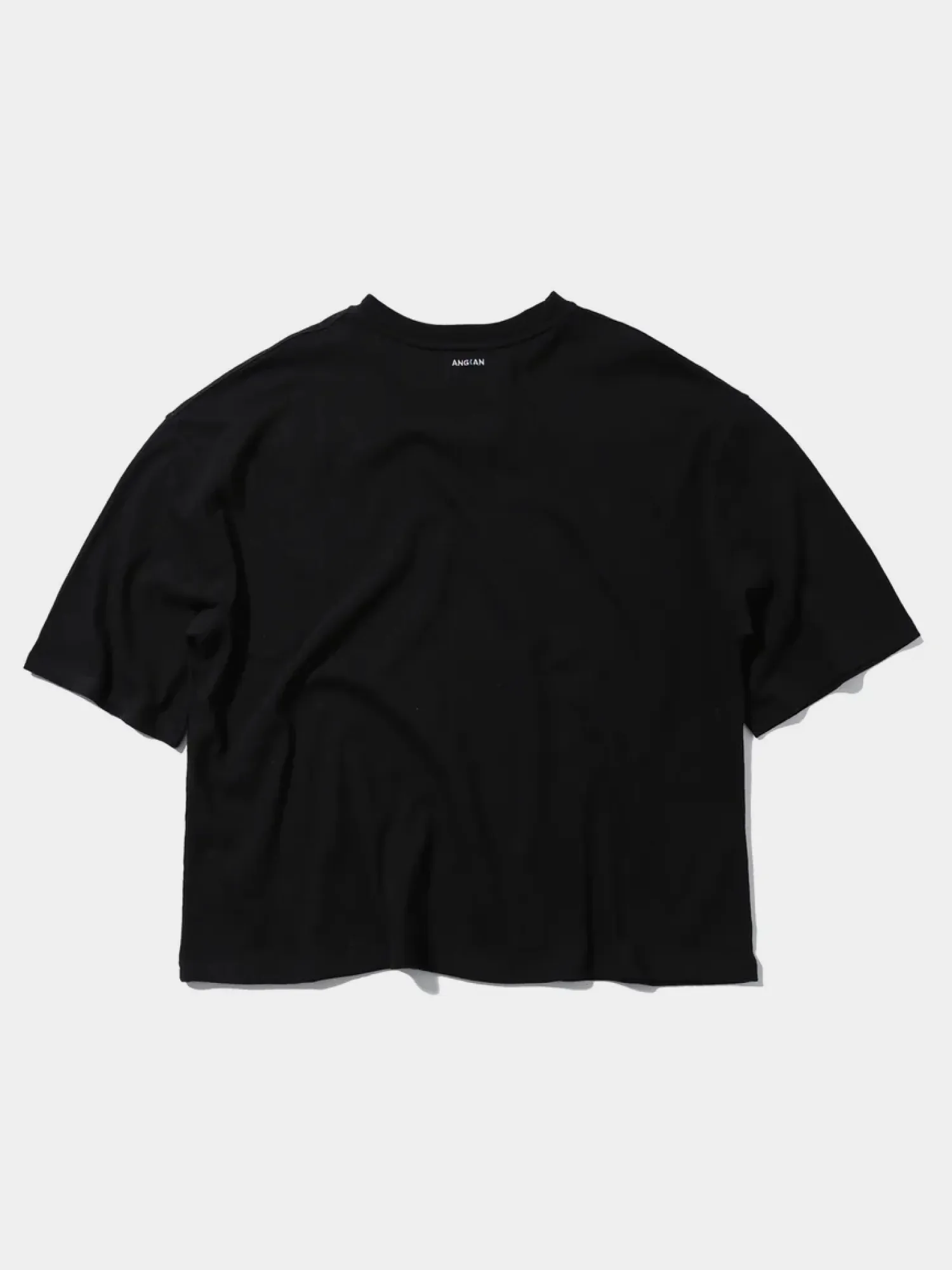 Футболка ANGLAN Wood Bone Half Tee Black