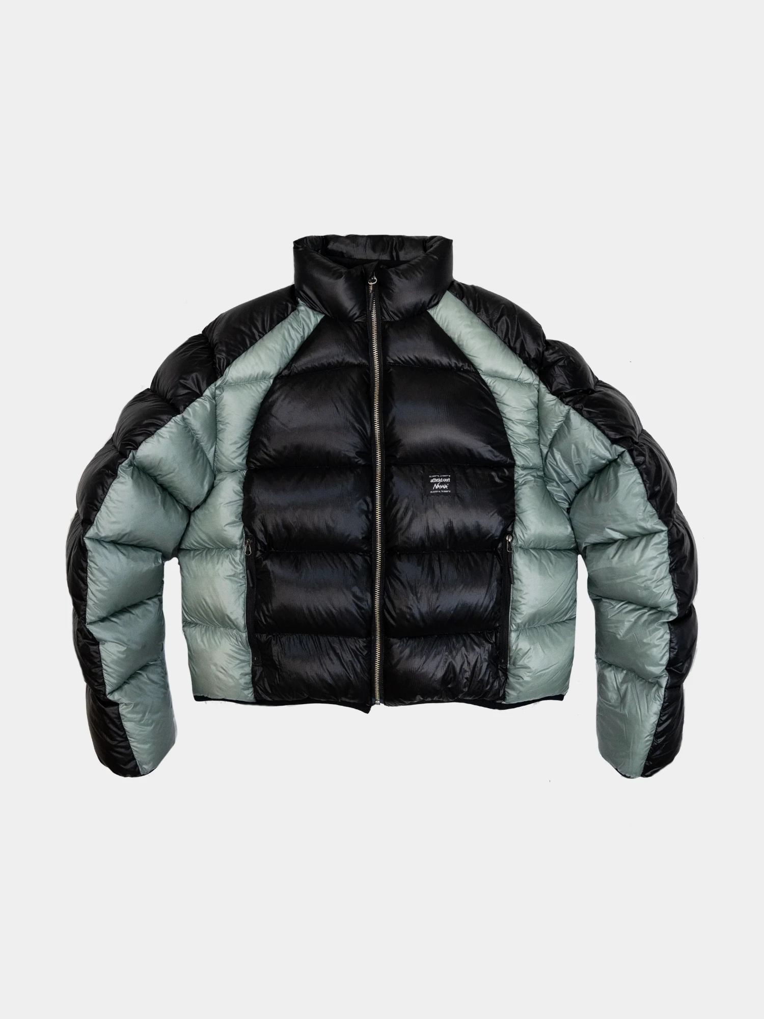 Пуховик Afield Out x Nanga Inline Down Jacket Black