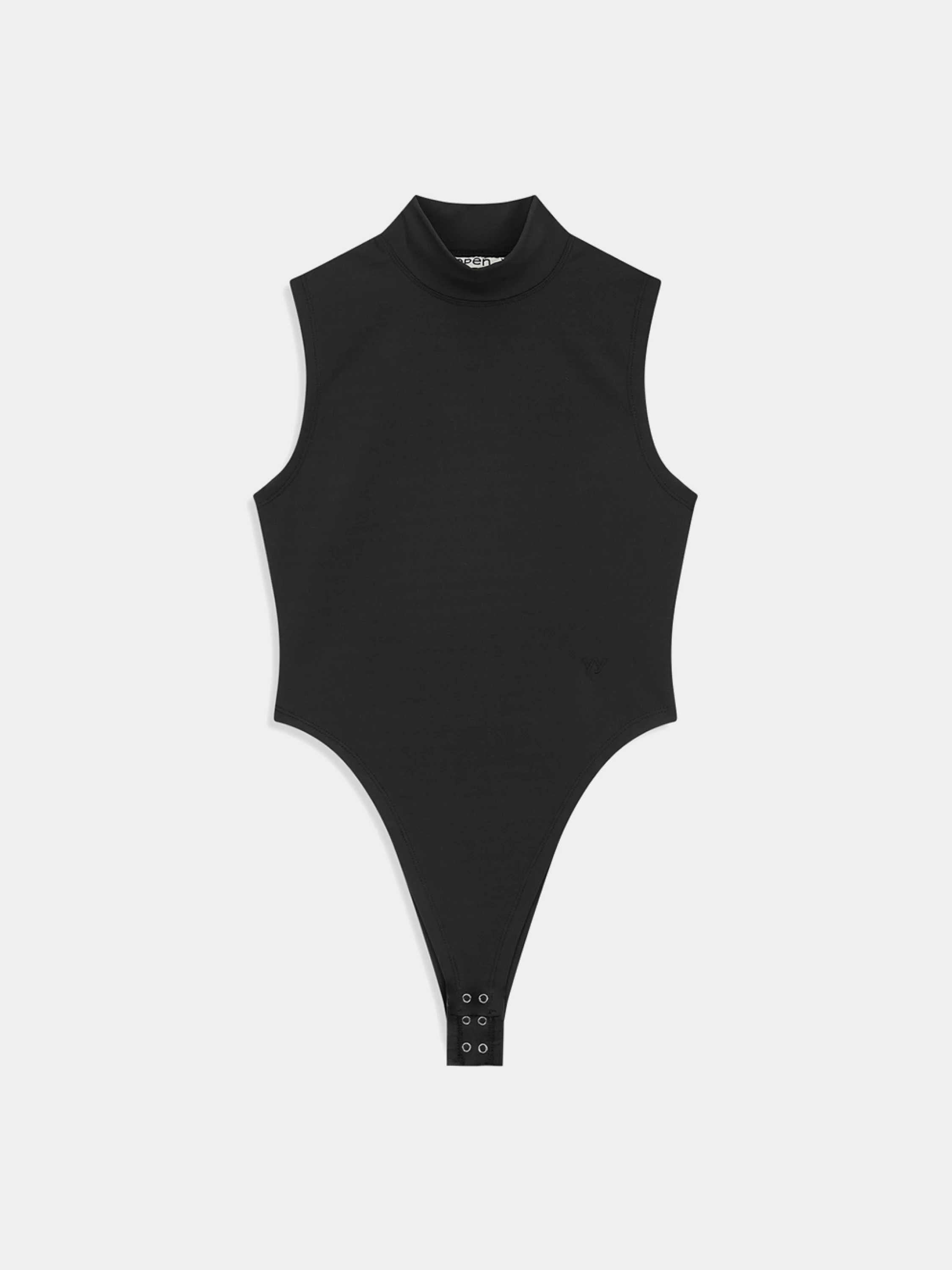 Женское боди OPEN YY Turtleneck Bodysuit Black