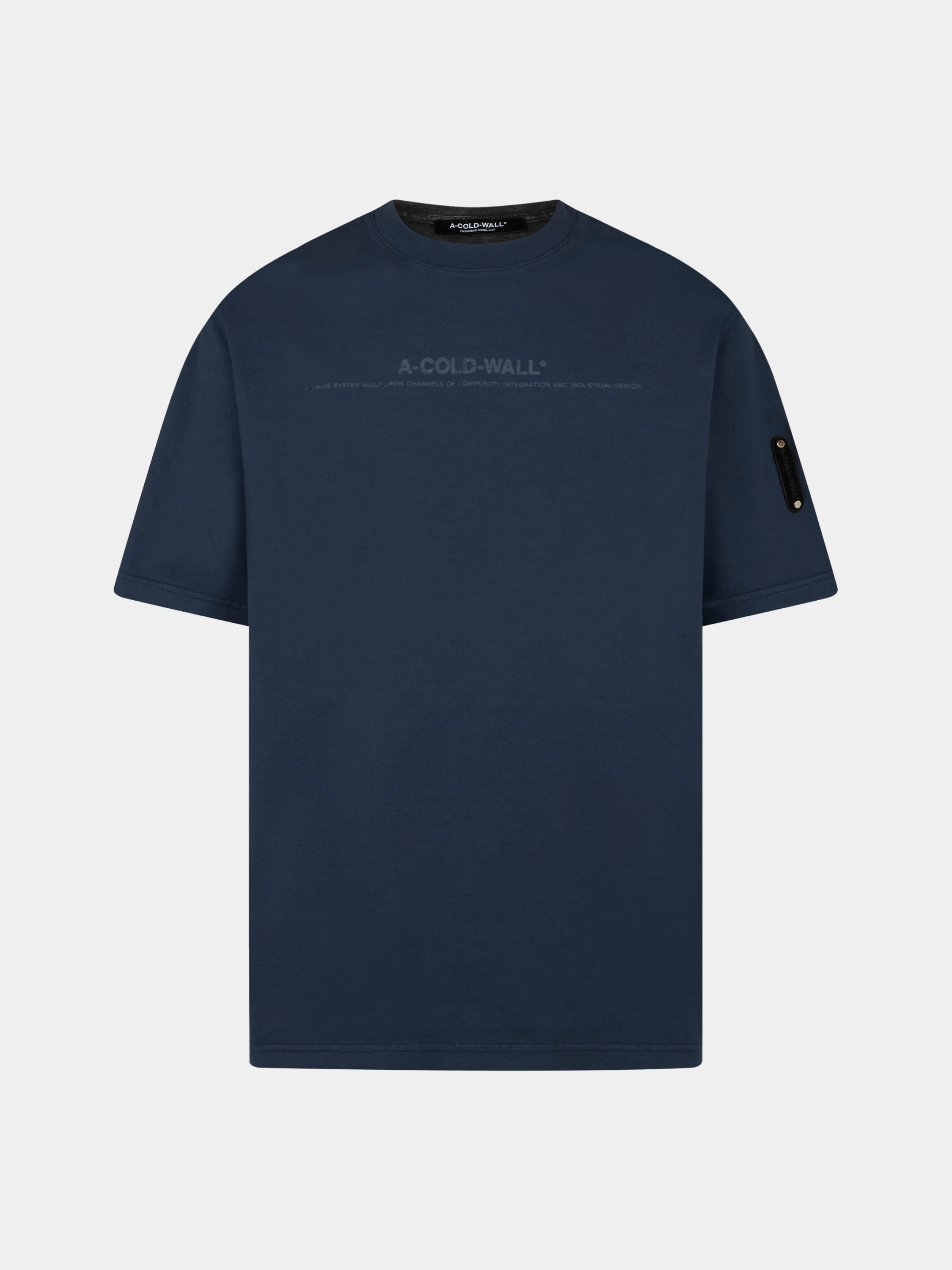 Футболка A-COLD-WALL* Discourse T-Shirt Navy