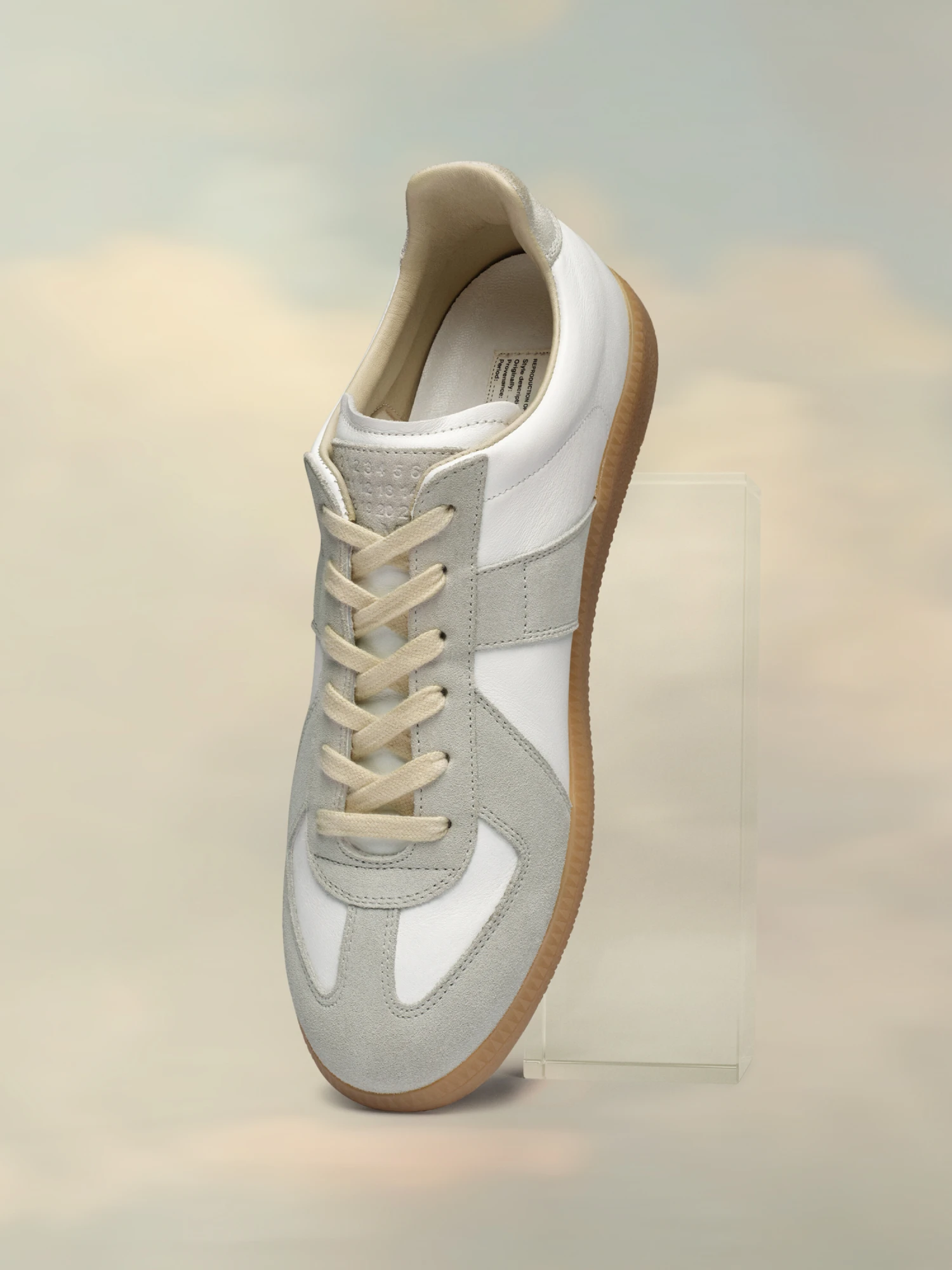 Кеды Maison Margiela Replica Low Top Carry Over Off White