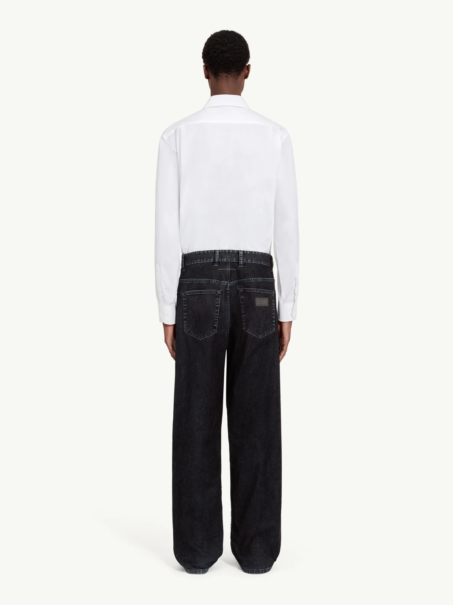 Джинсы MM6 Maison Margiela 5 Pocket Black