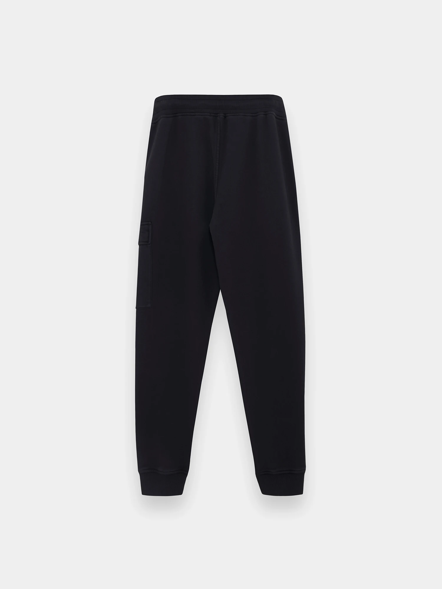 Брюки C.P. Company Cotton Diagonal Fleece Resist Dyed Black