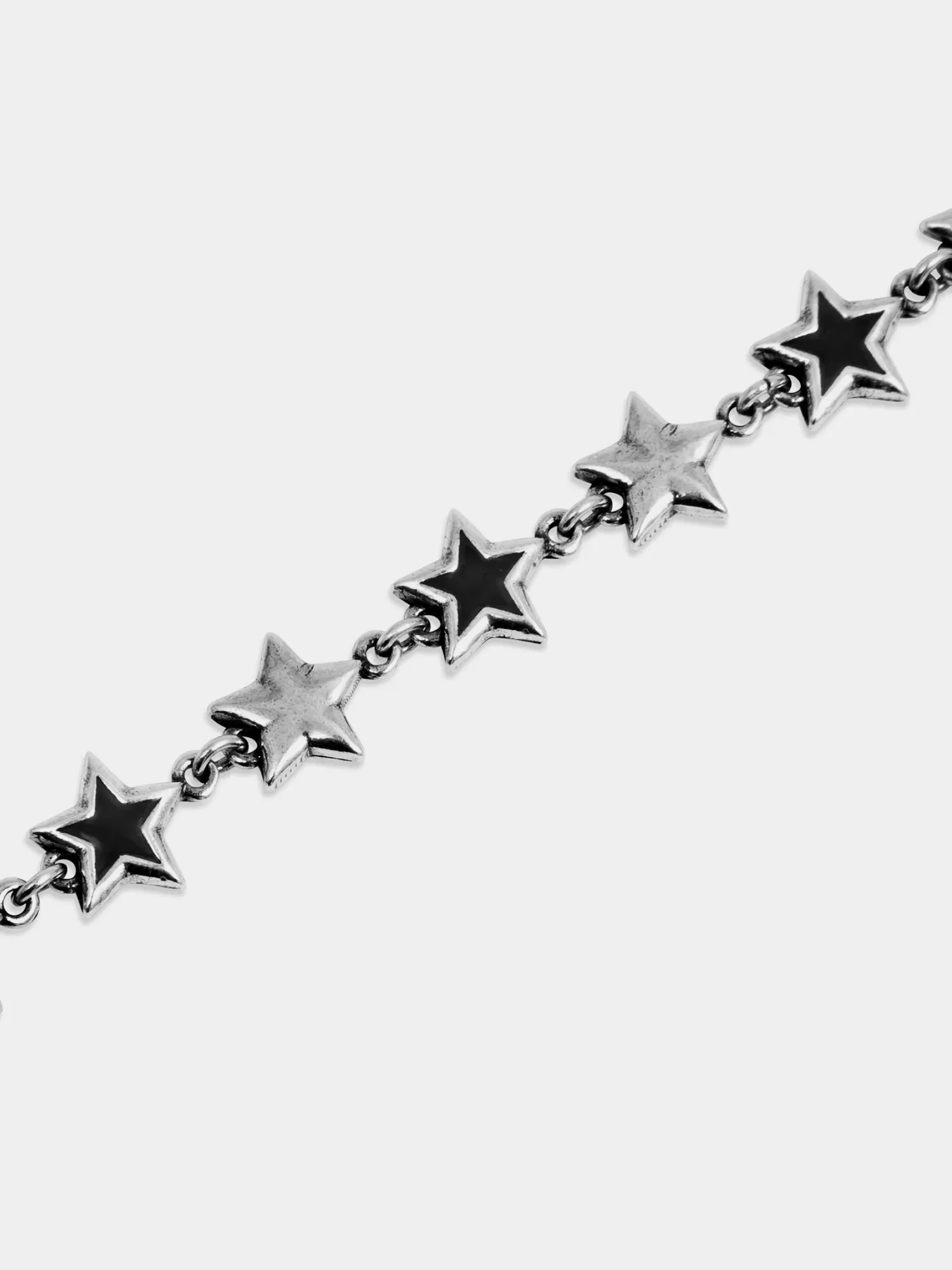 Браслет TWOJEYS Black Enameled Stars