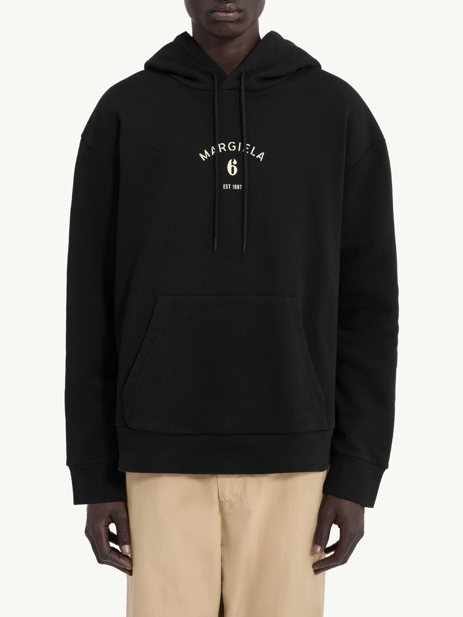 Худи MM6 Maison Margiela 6 Printed Black