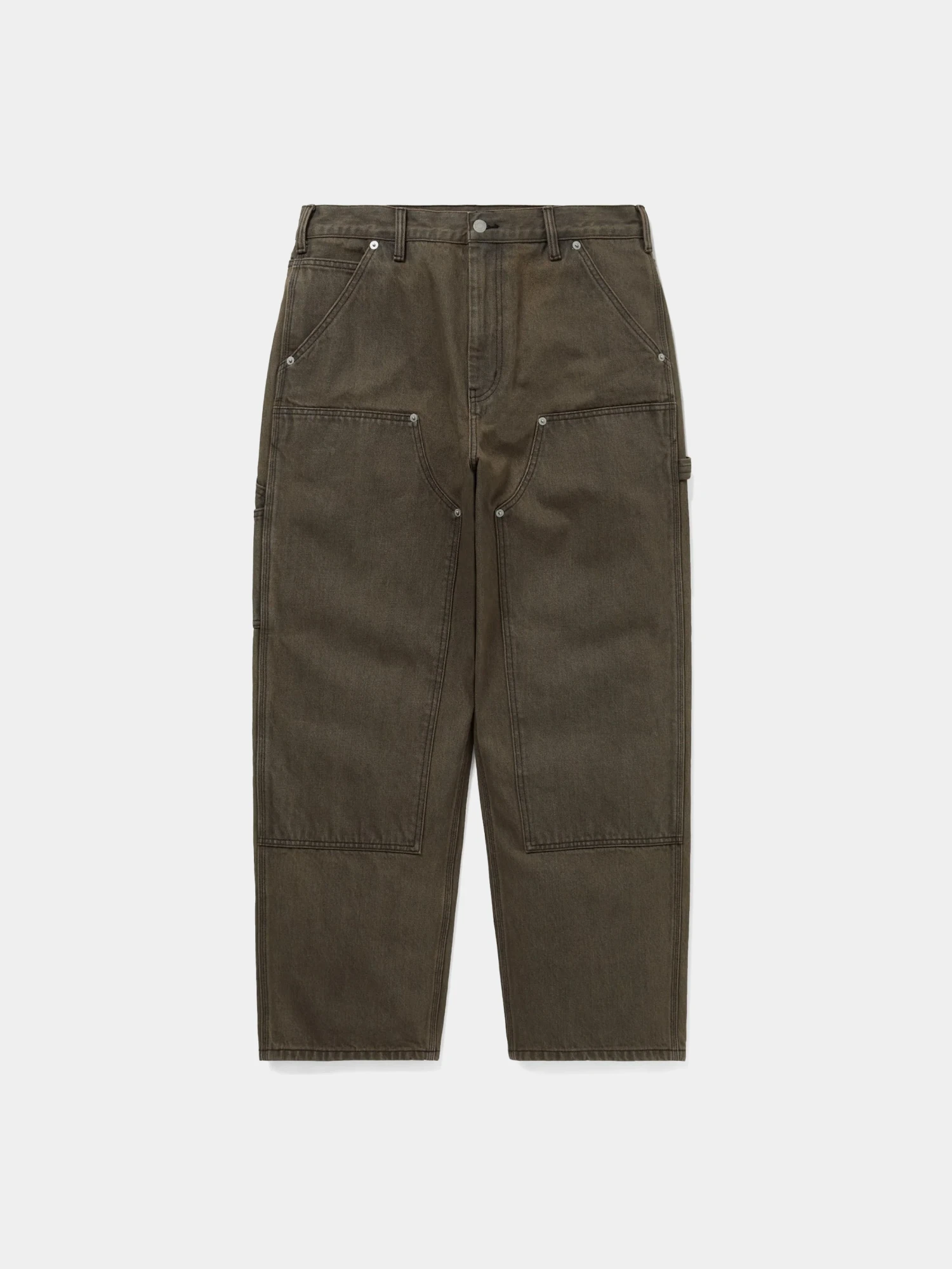 Джинсы thisisneverthat Double Knee Brown