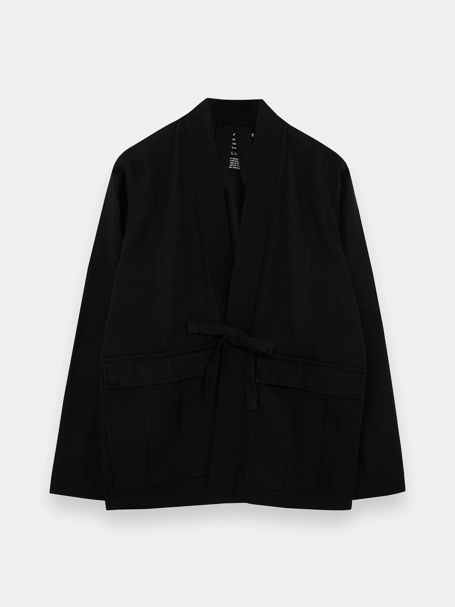 Кимоно MAHARISHI 6028 Hemp Cargo Hanten Black