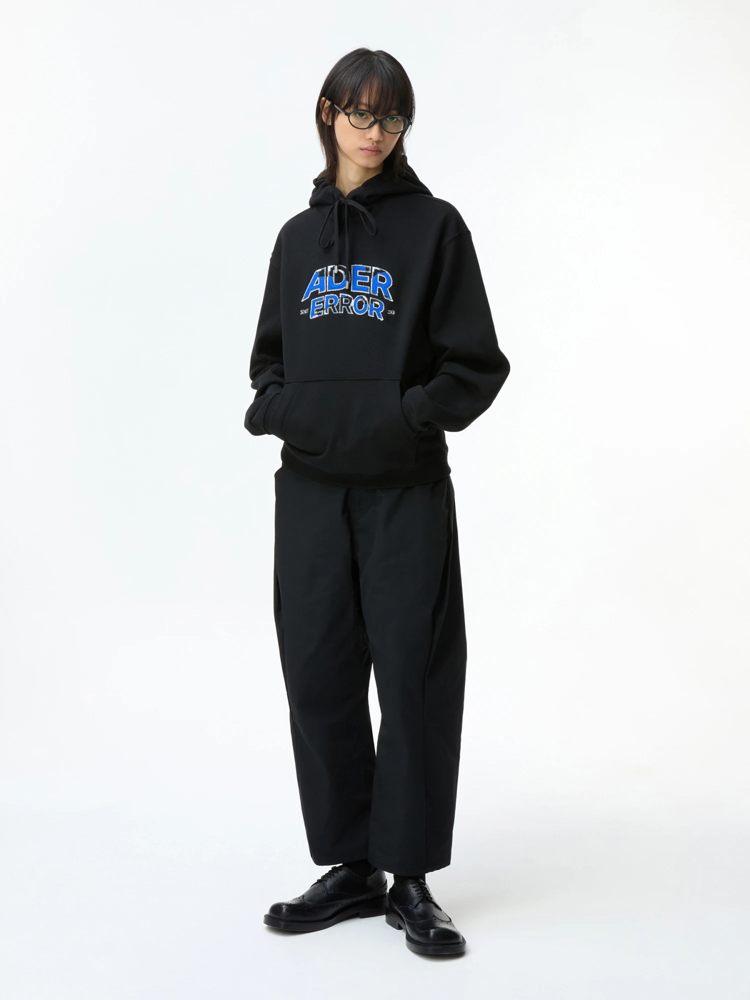 Худи ADERERROR Edca Product. 39 Black