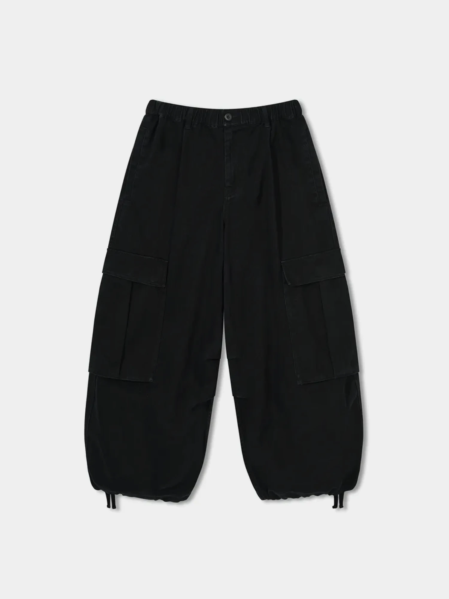 Брюки ANGLAN Twill Cargo Balloon Black