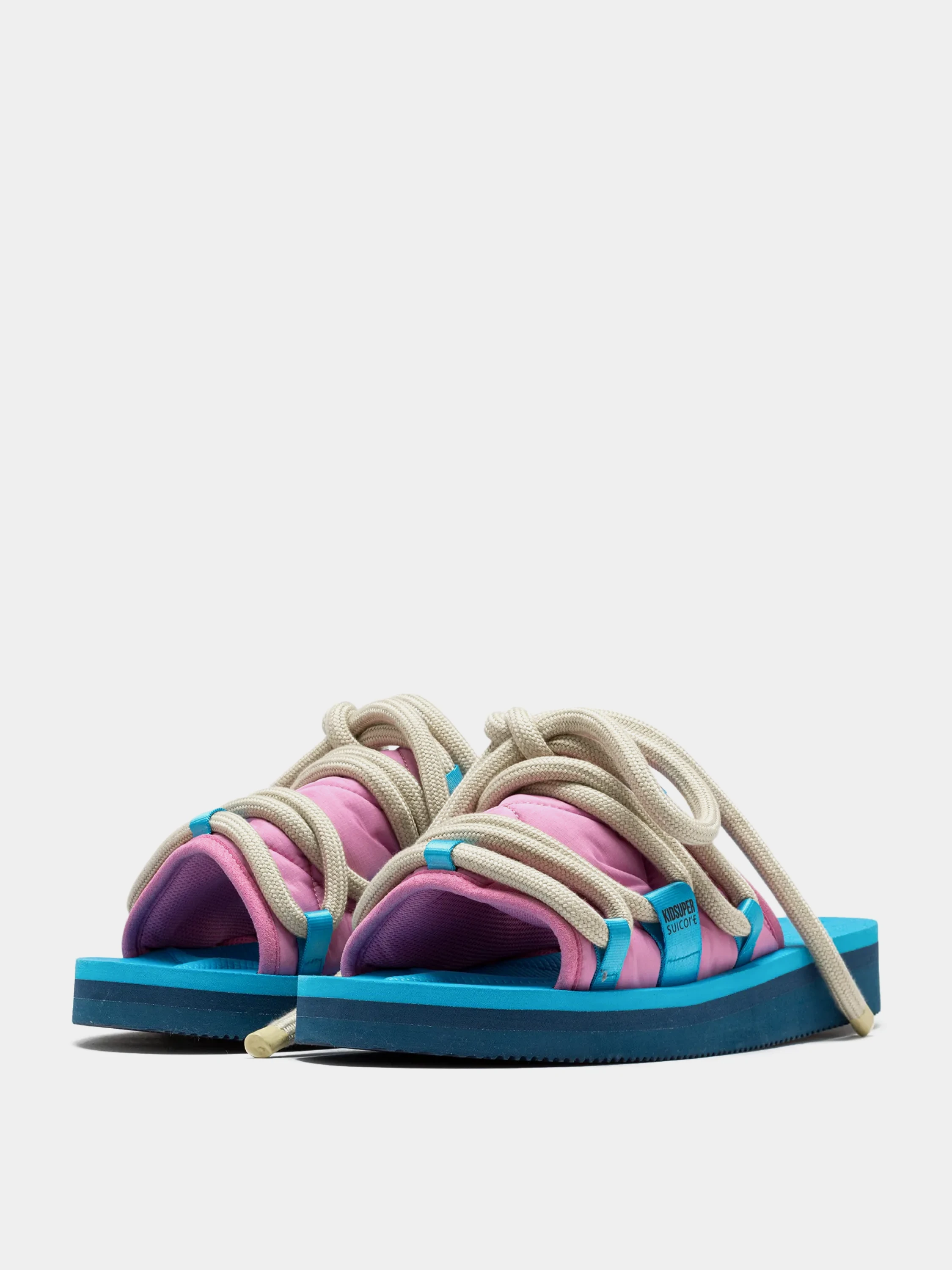 Сандалии KidSuper x Suicoke Moto Blue/Pink