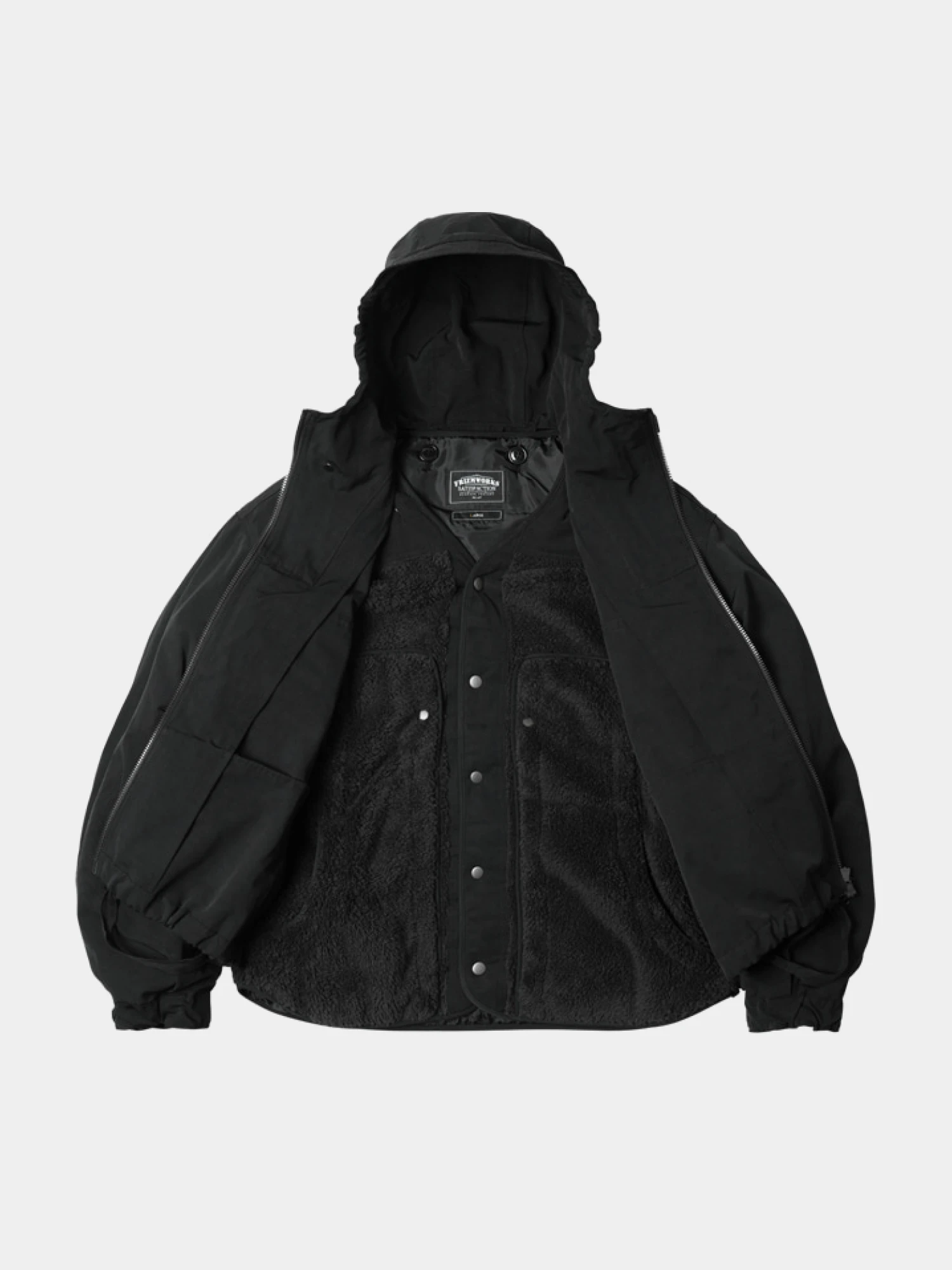 Парка FrizmWORKS Smock Hooded Parka 002 Black