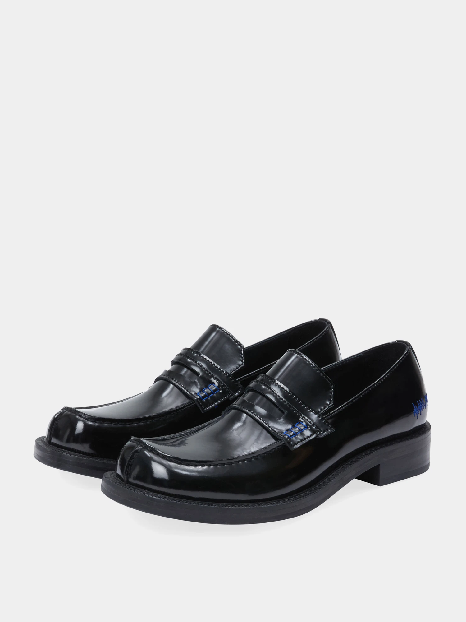 Лоферы ADERERROR Curve; LF04 Black
