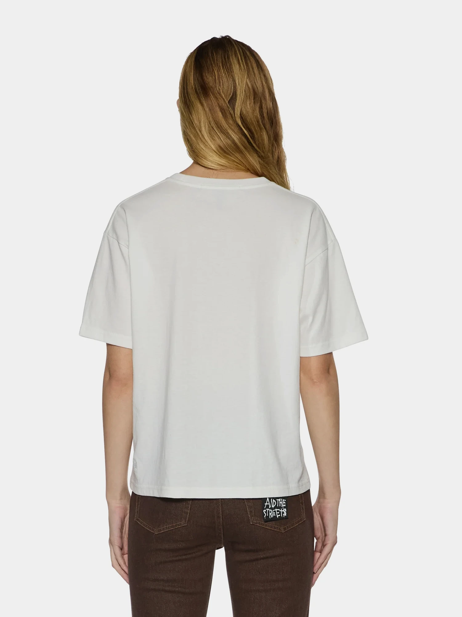 Женская футболка Ksubi Royalty Everyday Vintage White