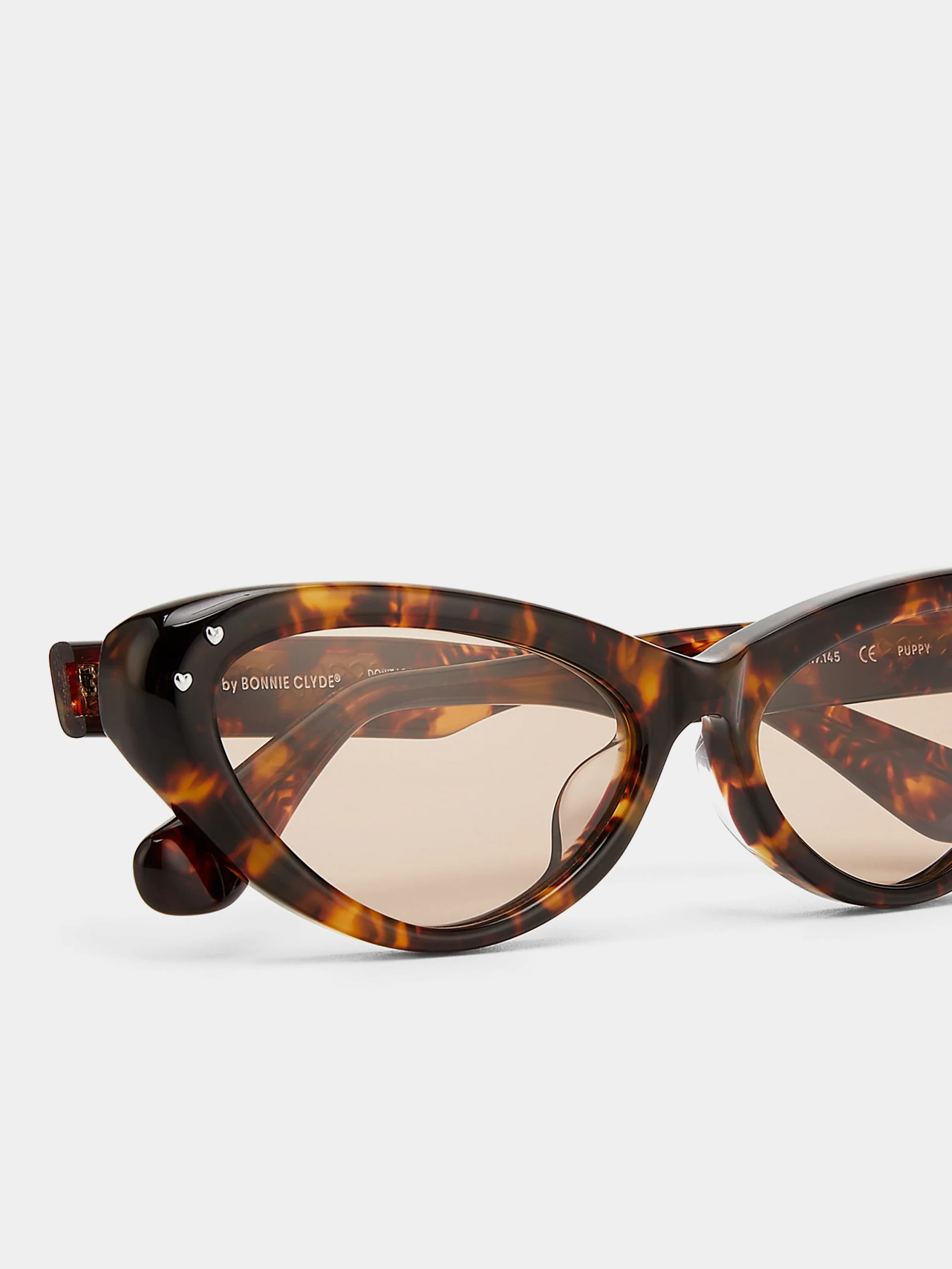 Очки Bonnie Clyde Puppy Tortoise & Brown Lens