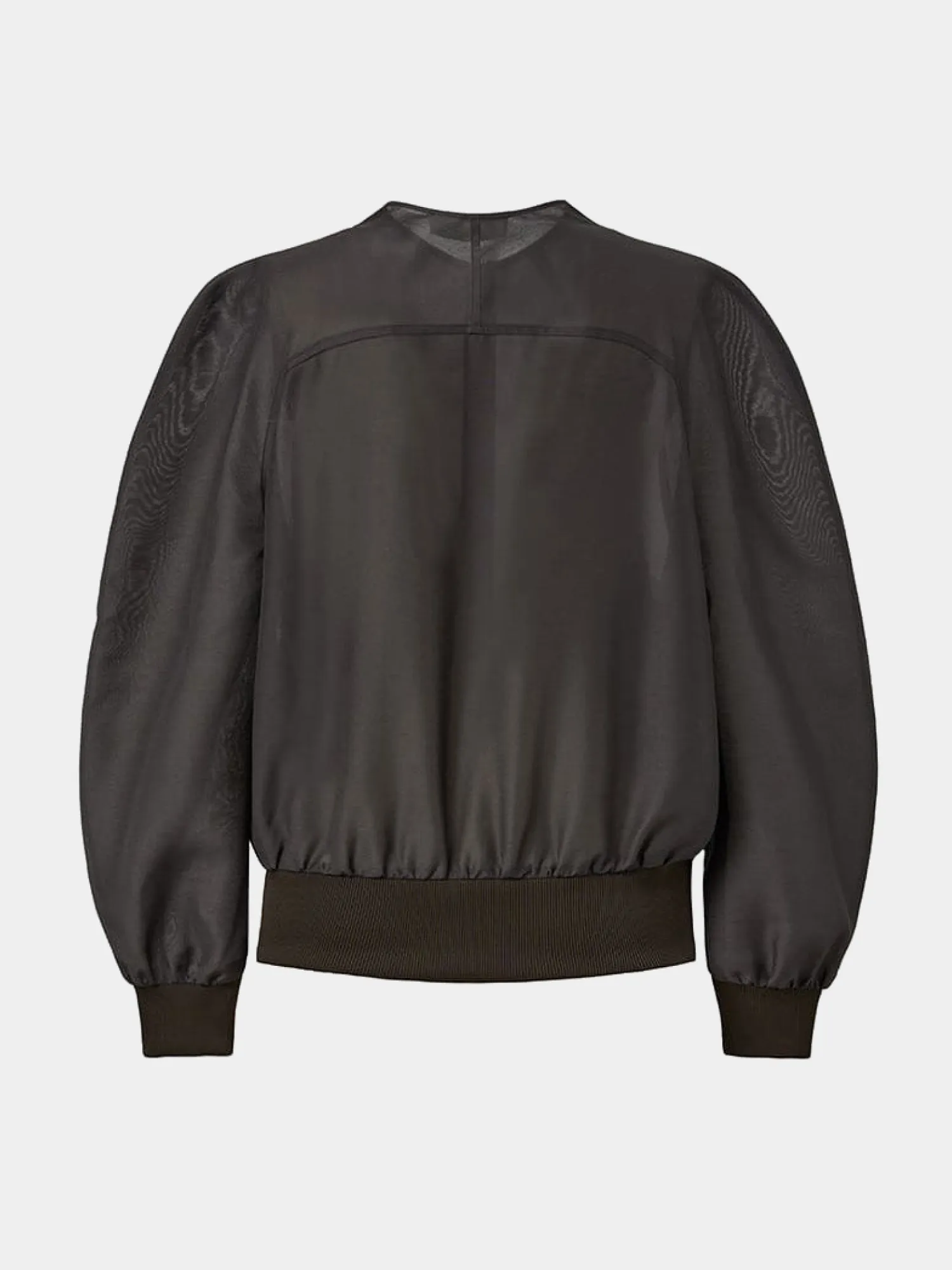 Женский кардиган AMOMENTO Mock Neck Organza Charcoal