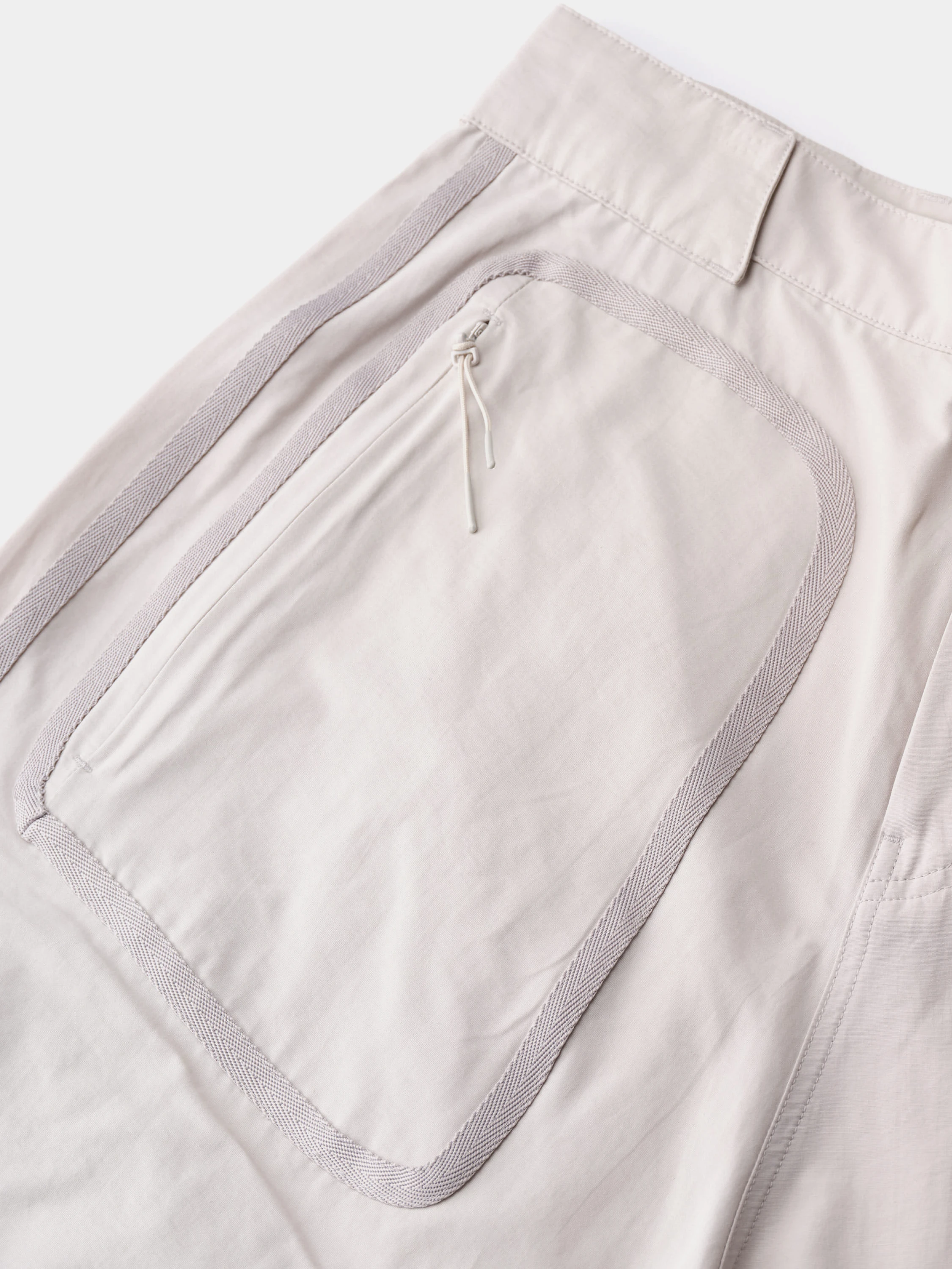 Брюки SAN SAN GEAR Webbing Patched Pants White