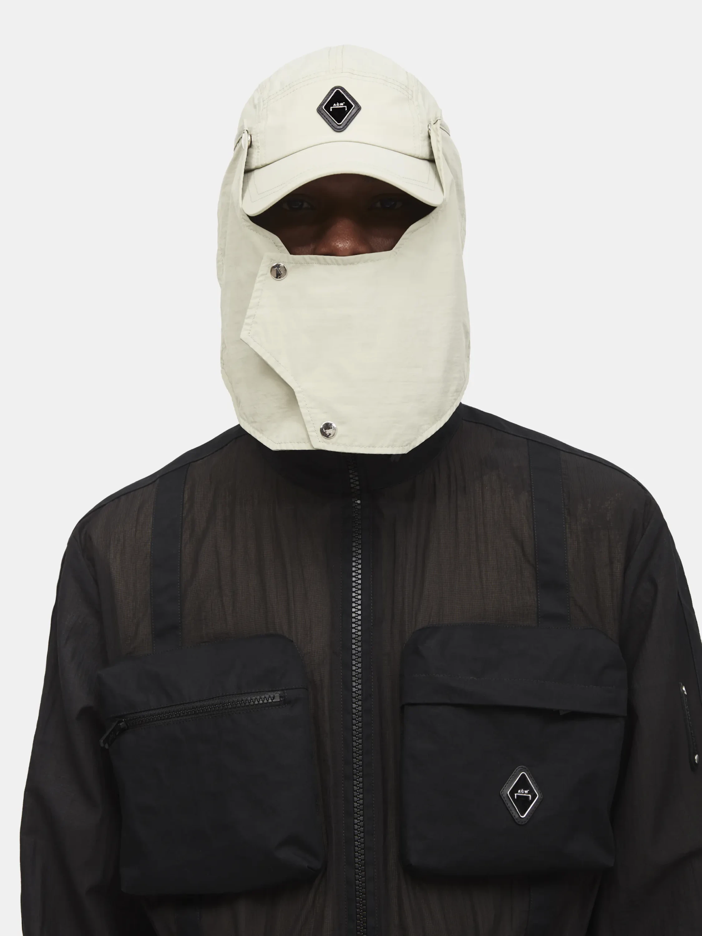 Кепка A-COLD-WALL* Diamond Hooded Cap Stone