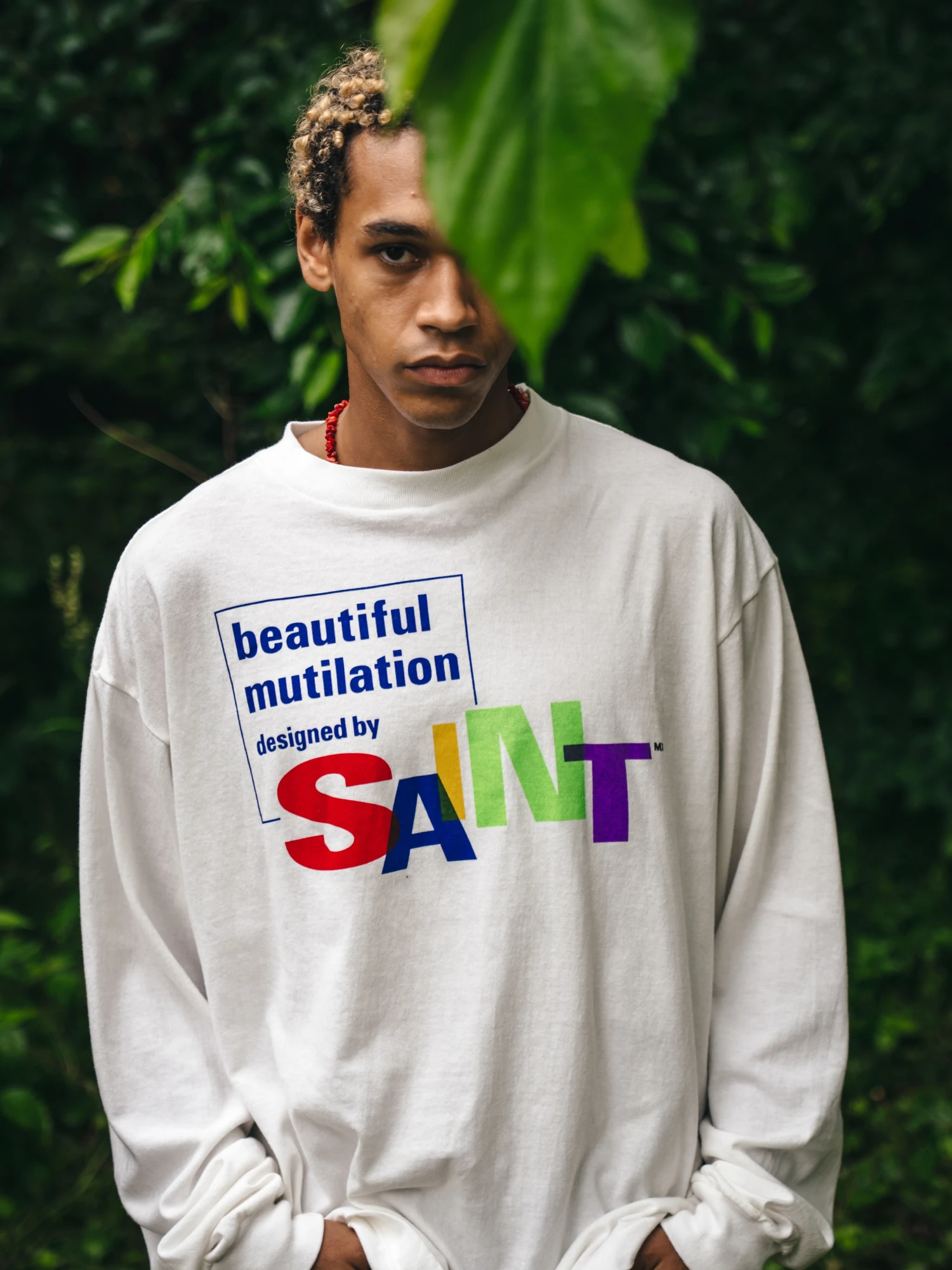 Лонгслив SAINT MXXXXXX Beautiful Saint L/S White