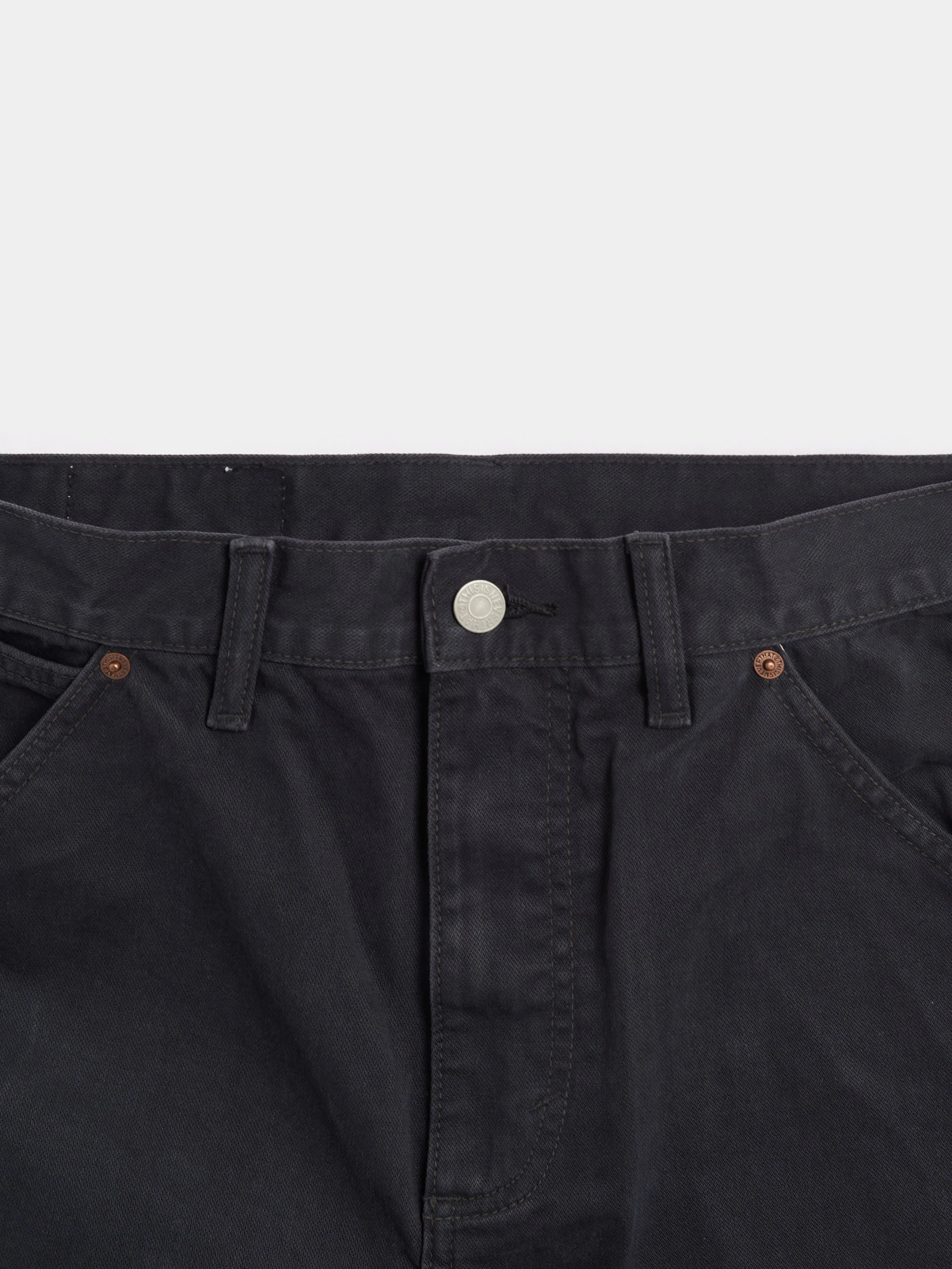 Шорты thisisneverthat Carpenter Short Off Black