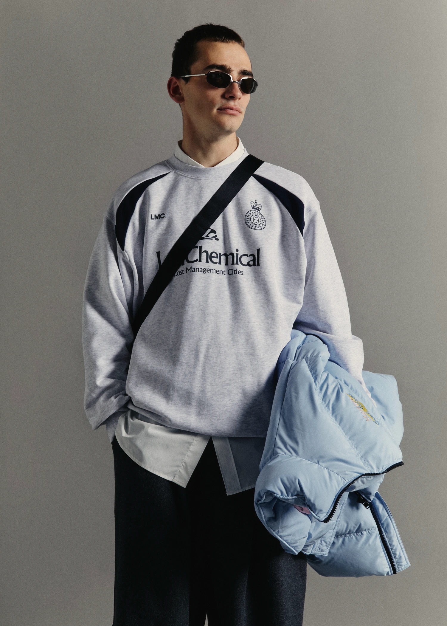Свитшот LMC Chemical Soccer Light Heather Gray