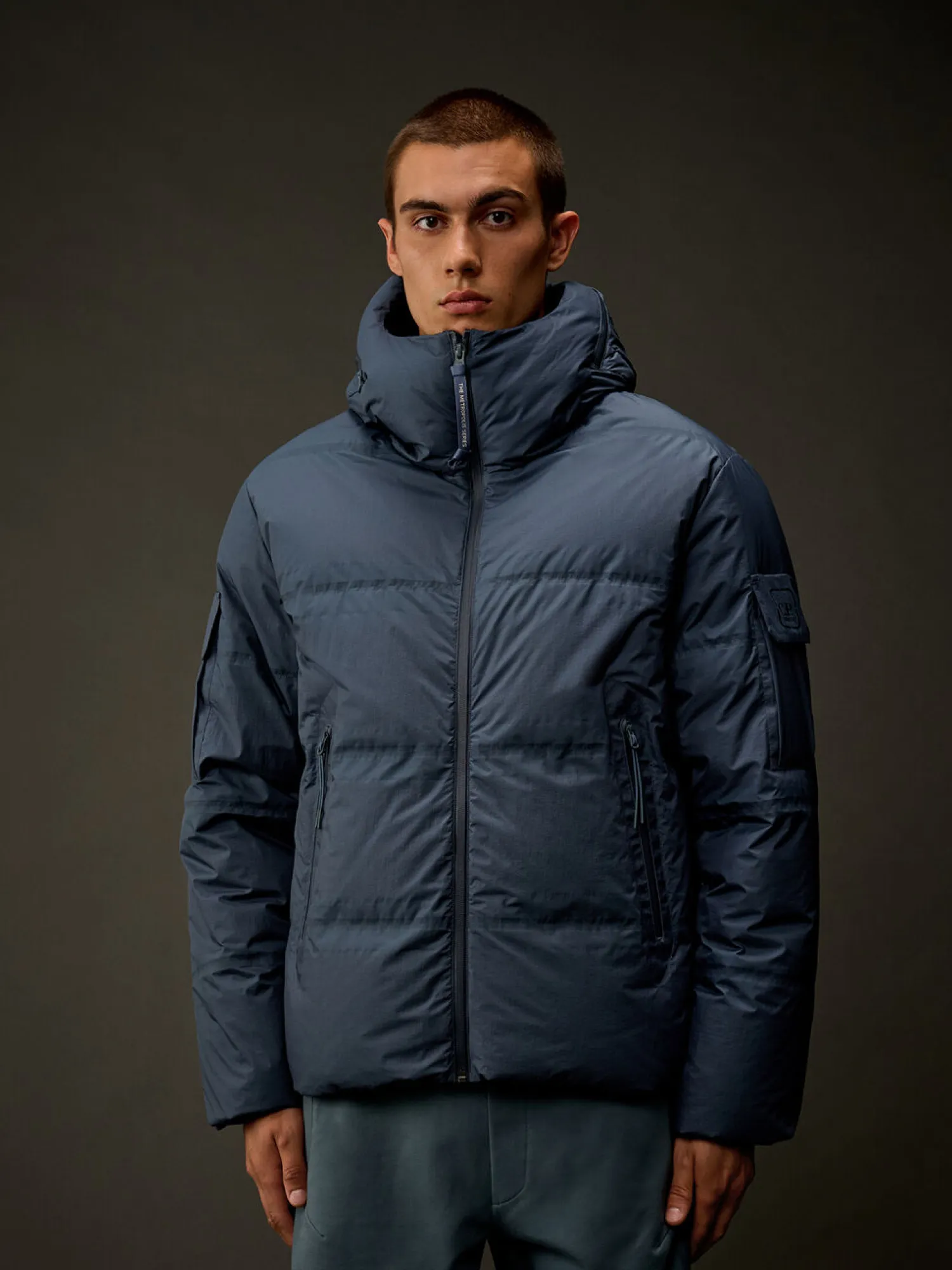 Пуховик C.P. Company Metropolis Series Pertex Orion Blue
