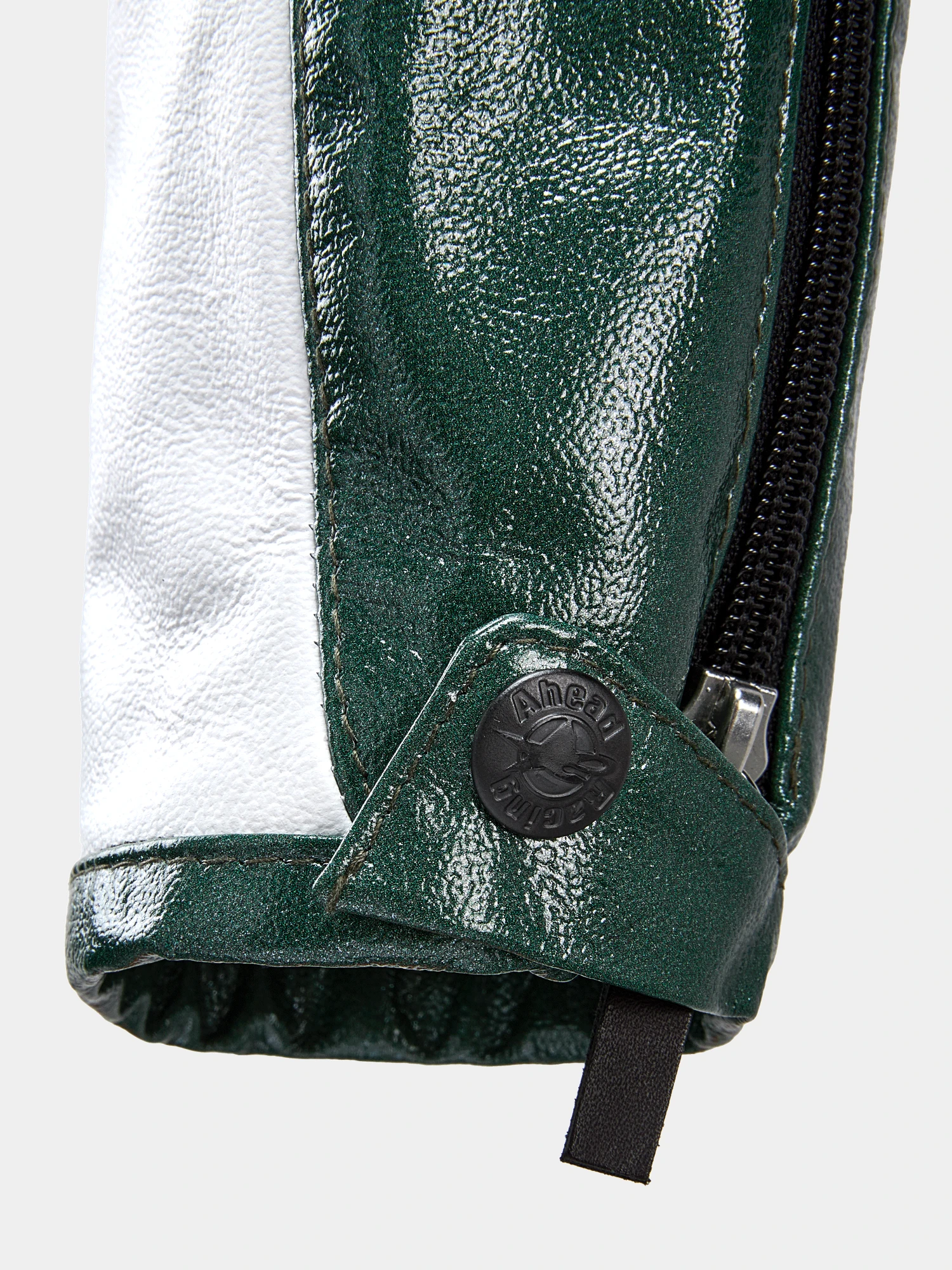 Кожаная куртка ALPINESTARS RSRV Alloy Black/White/Green