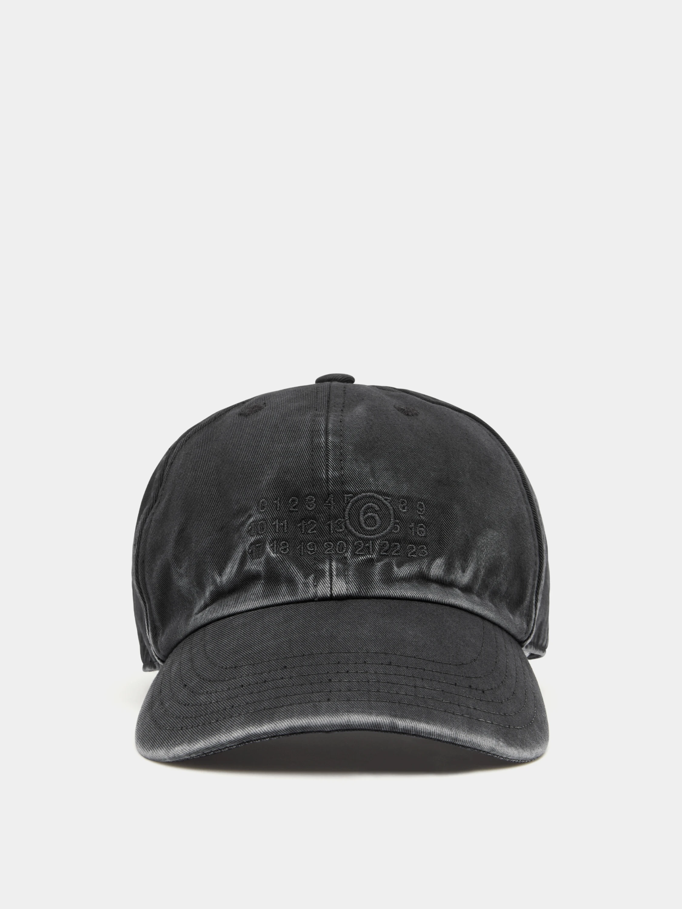 Кепка MM6 Maison Margiela Numeric Black