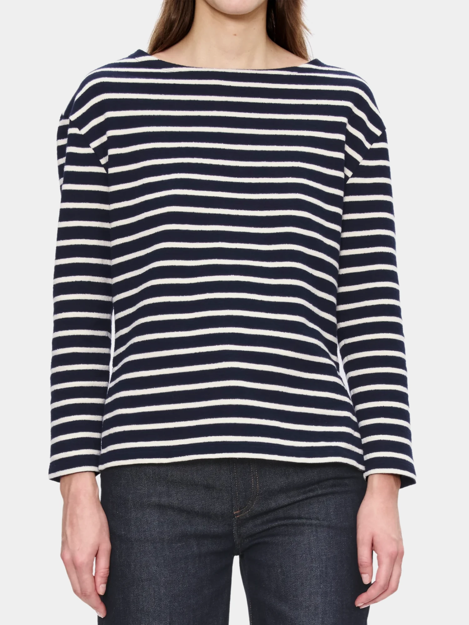 Женский лонгслив A.P.C. Mariniere Dark Navy