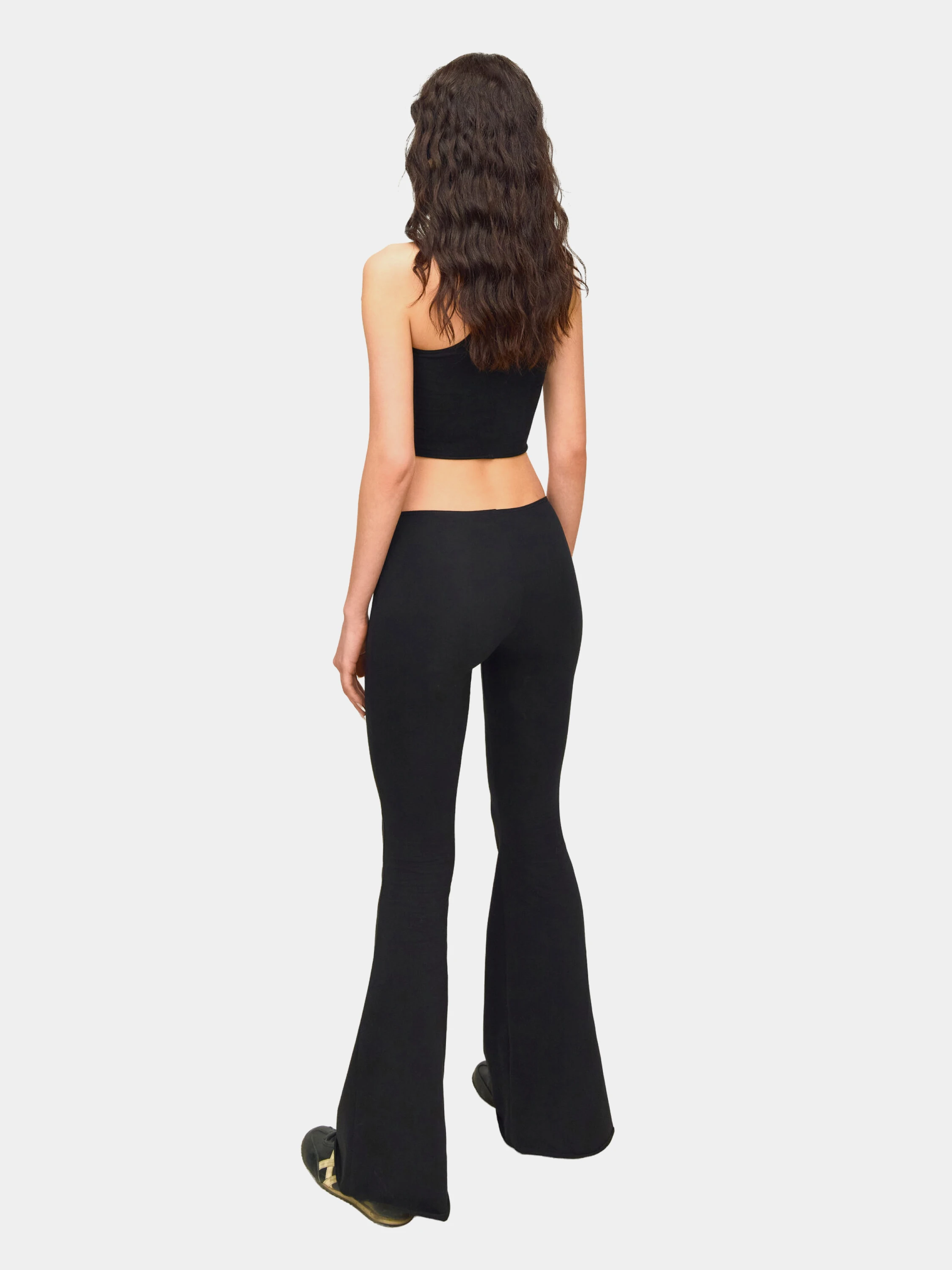 Женские брюки XSAI Flared Legginns Dusty Black