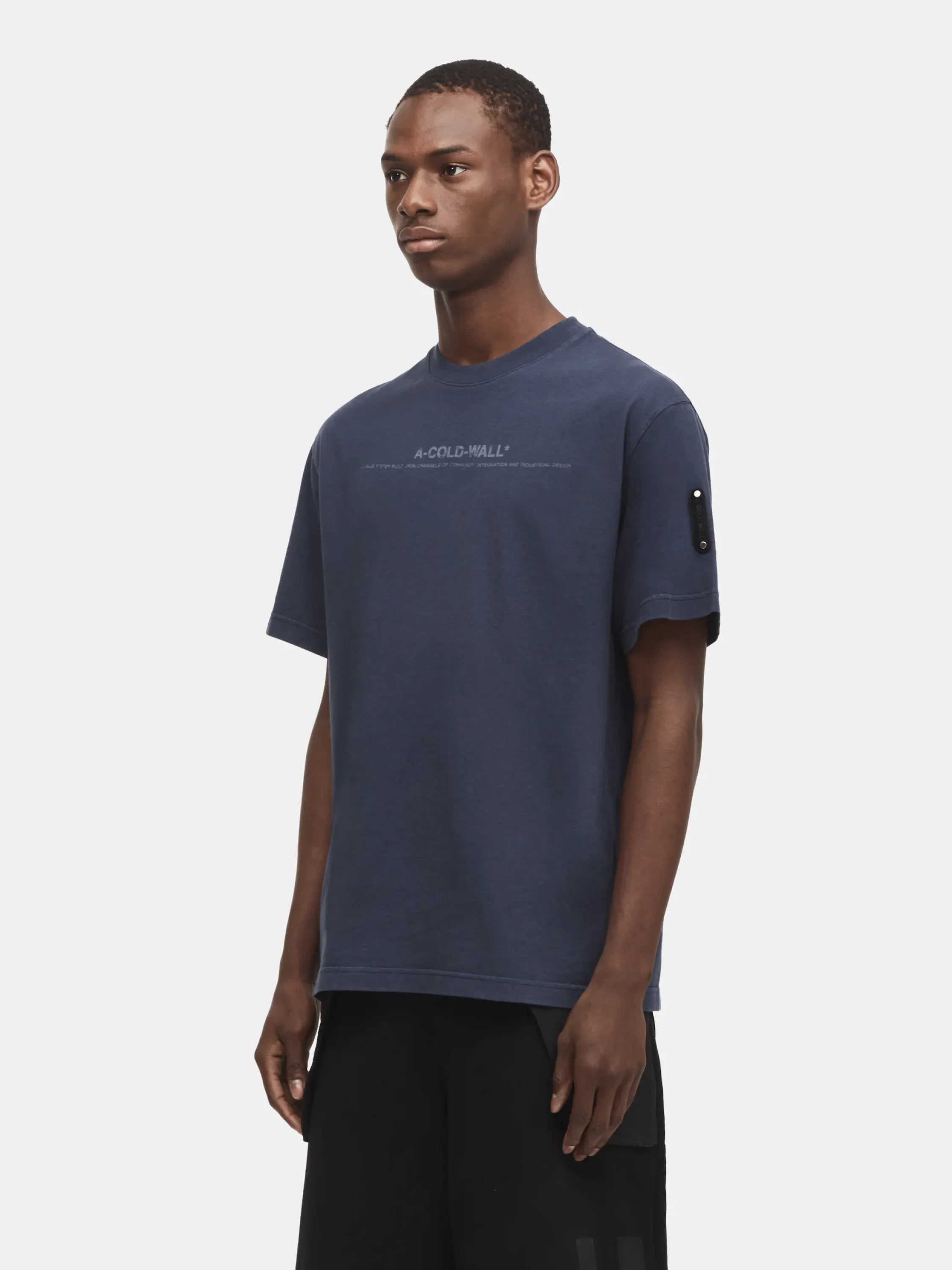 Футболка A-COLD-WALL* Discourse T-Shirt Navy