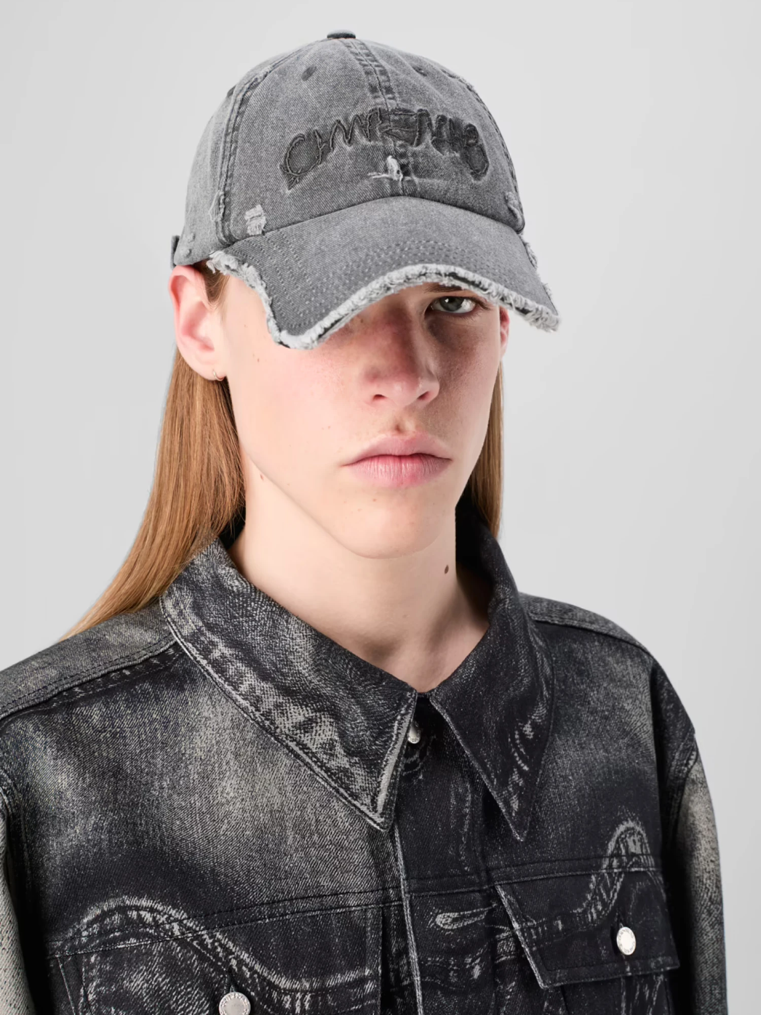 Кепка CAMPERLAB Faded Black Distorted Washed
