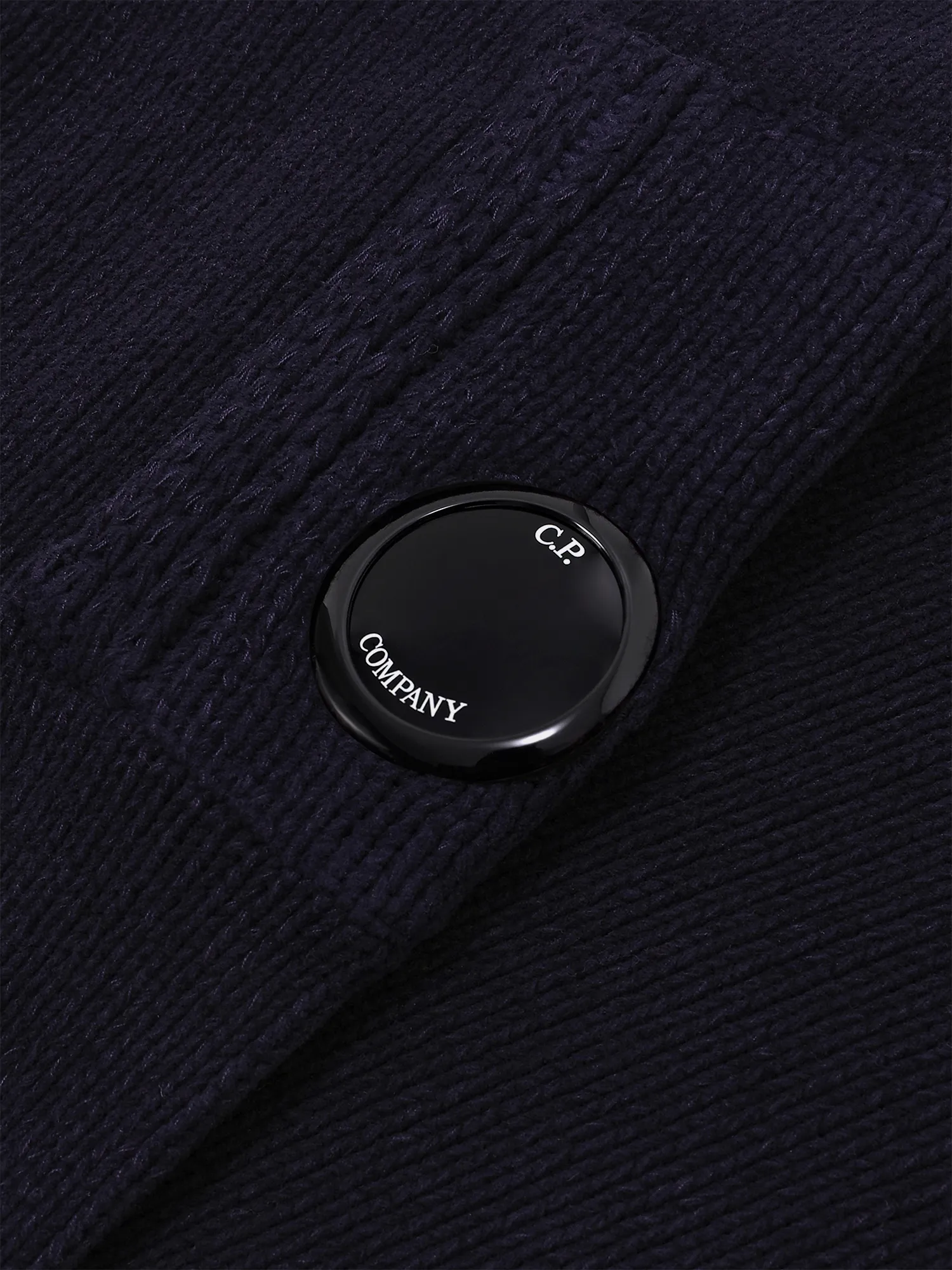 Кардиган C.P. Company Cotton Chenille Buttoned Nightshade