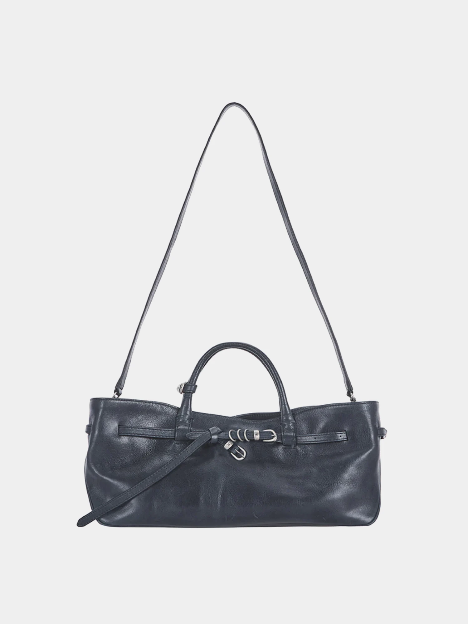 Женская сумка MARGESHERWOOD Grandma Used Navy Pullup