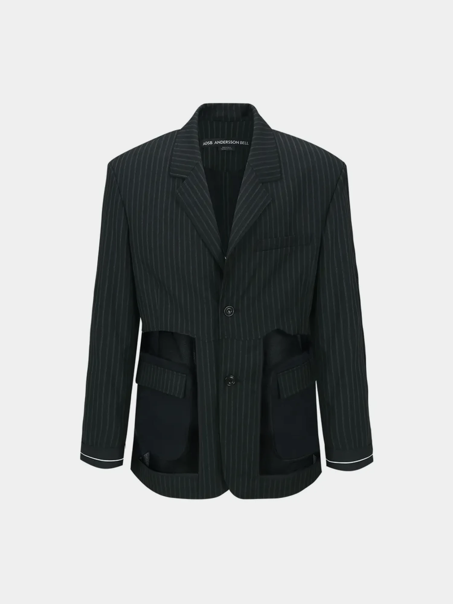 Пиджак Andersson Bell Inside Out Stripe Sheer Black