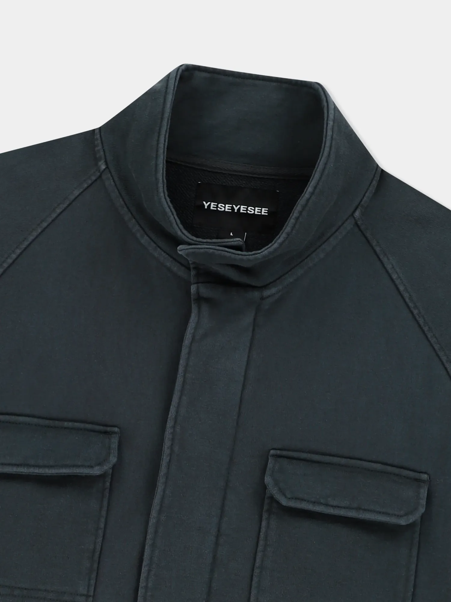 Толстовка YESEYESEE Y.E.S Zip Sweat Charcoal
