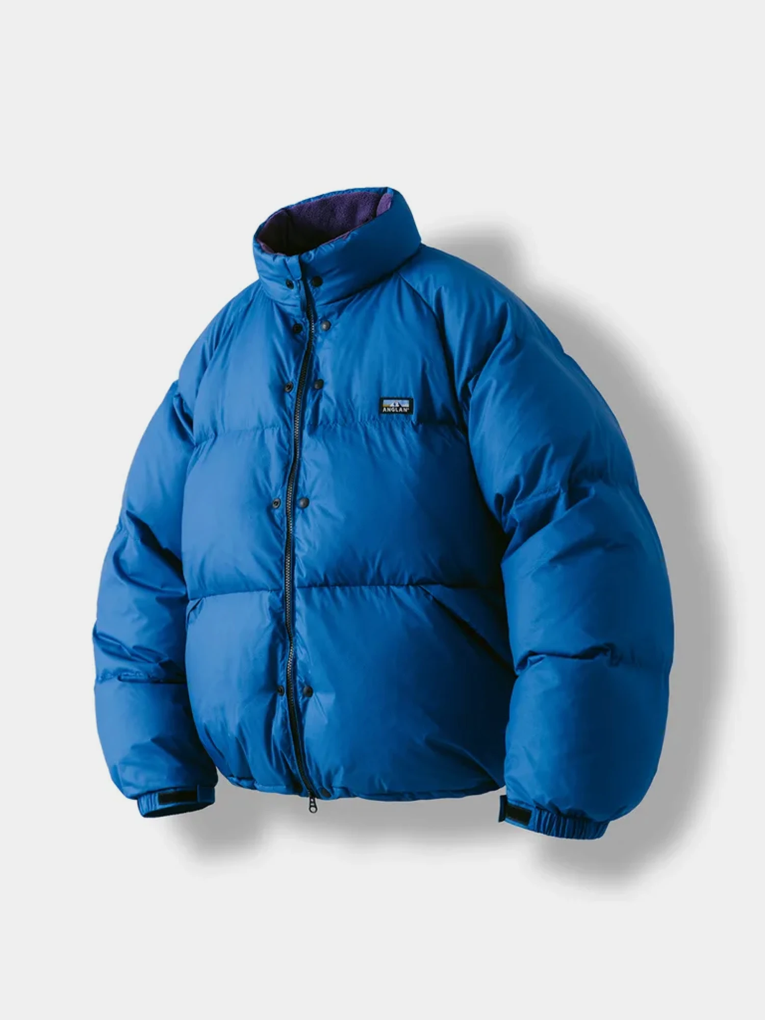 Пуховик ANGLAN Billow Snap Down Jacket Blue
