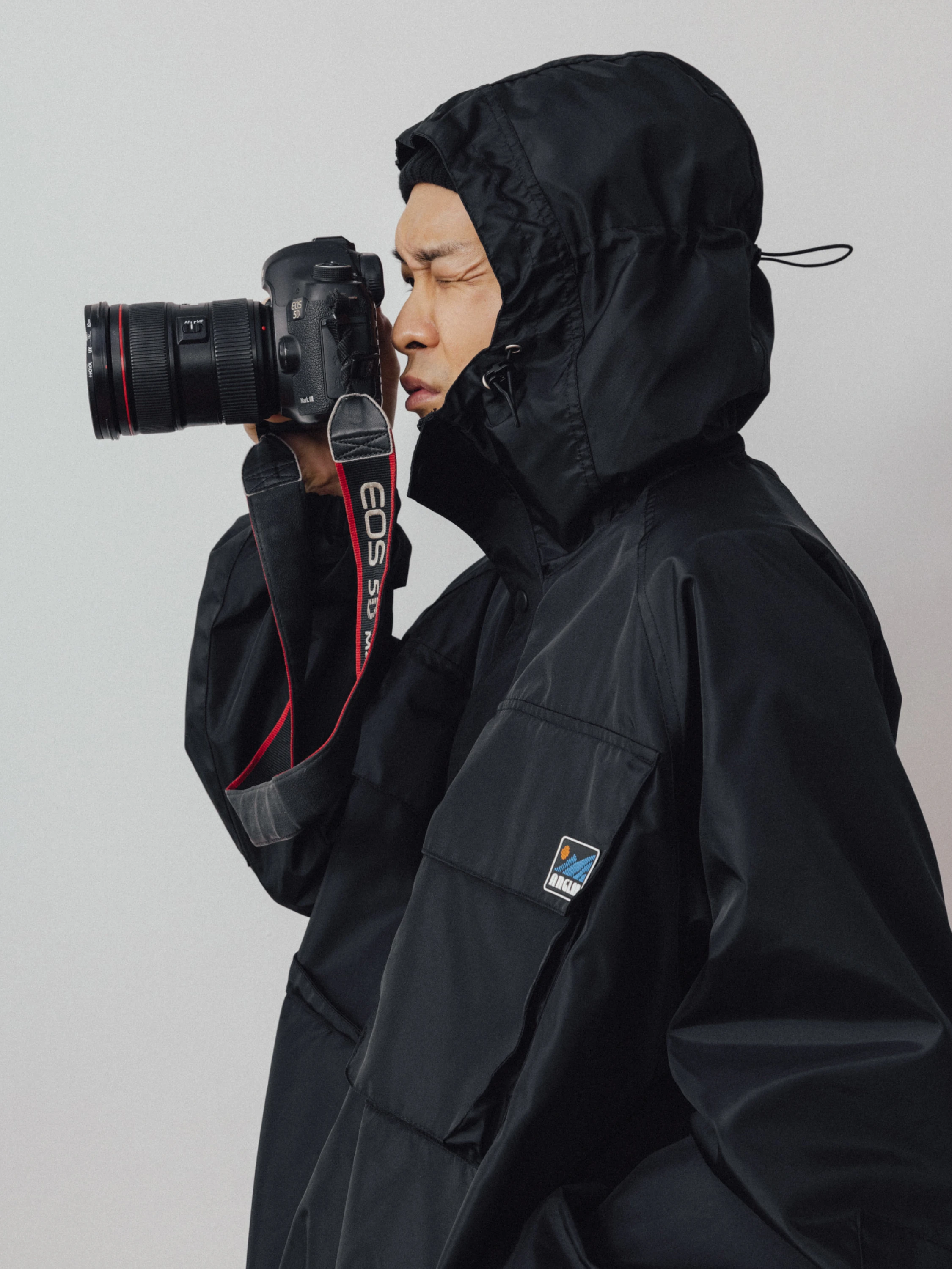 Анорак ANGLAN Double Pocket Mountain Anorak Black