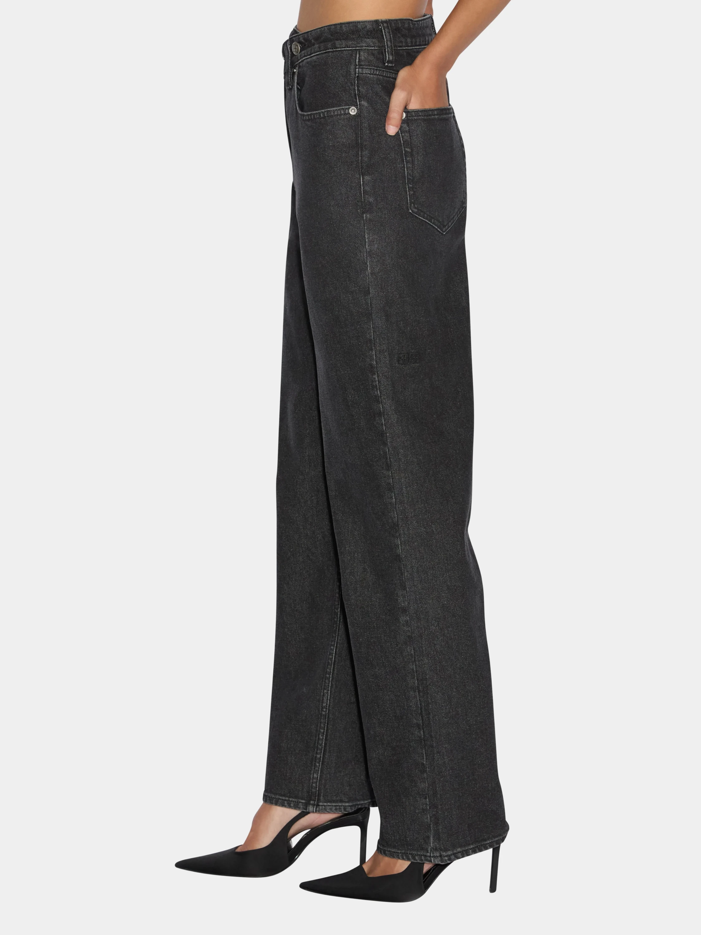 Женские джинсы Ksubi Relax Jean Noir