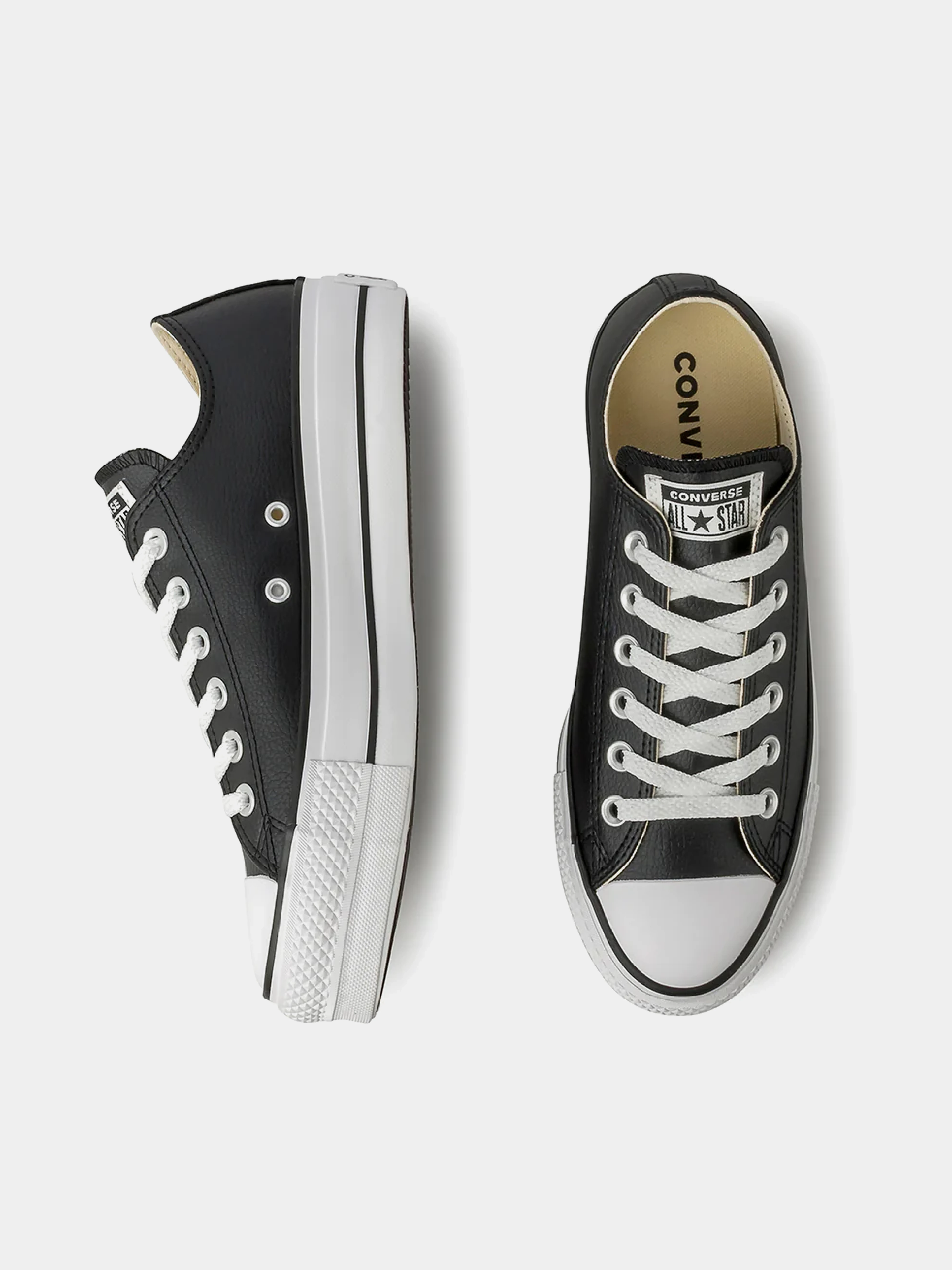 Кеды Converse Chuck Taylor Leather Low Black/White