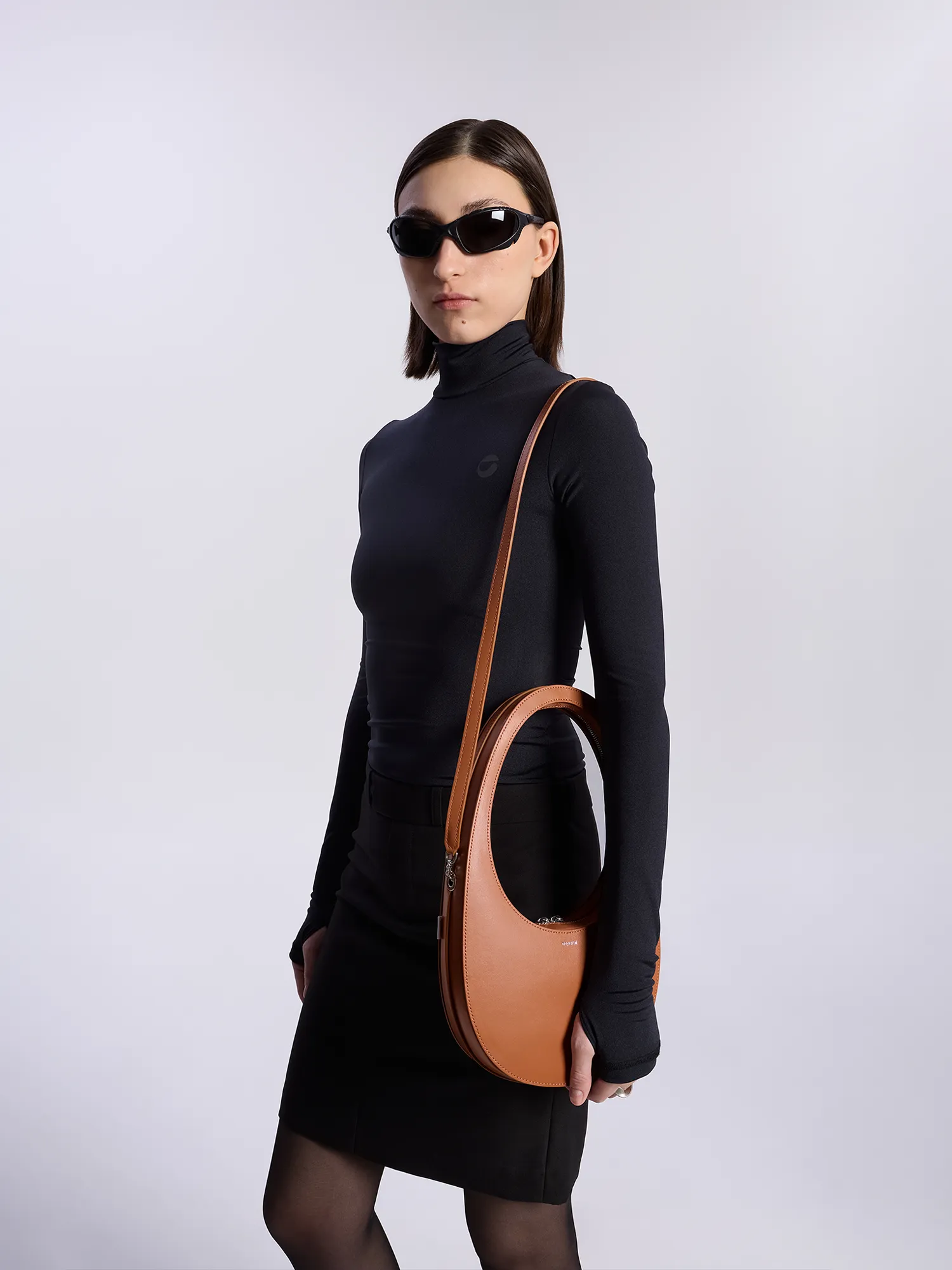 Сумка Coperni Crossbody Swipe Bag Clay