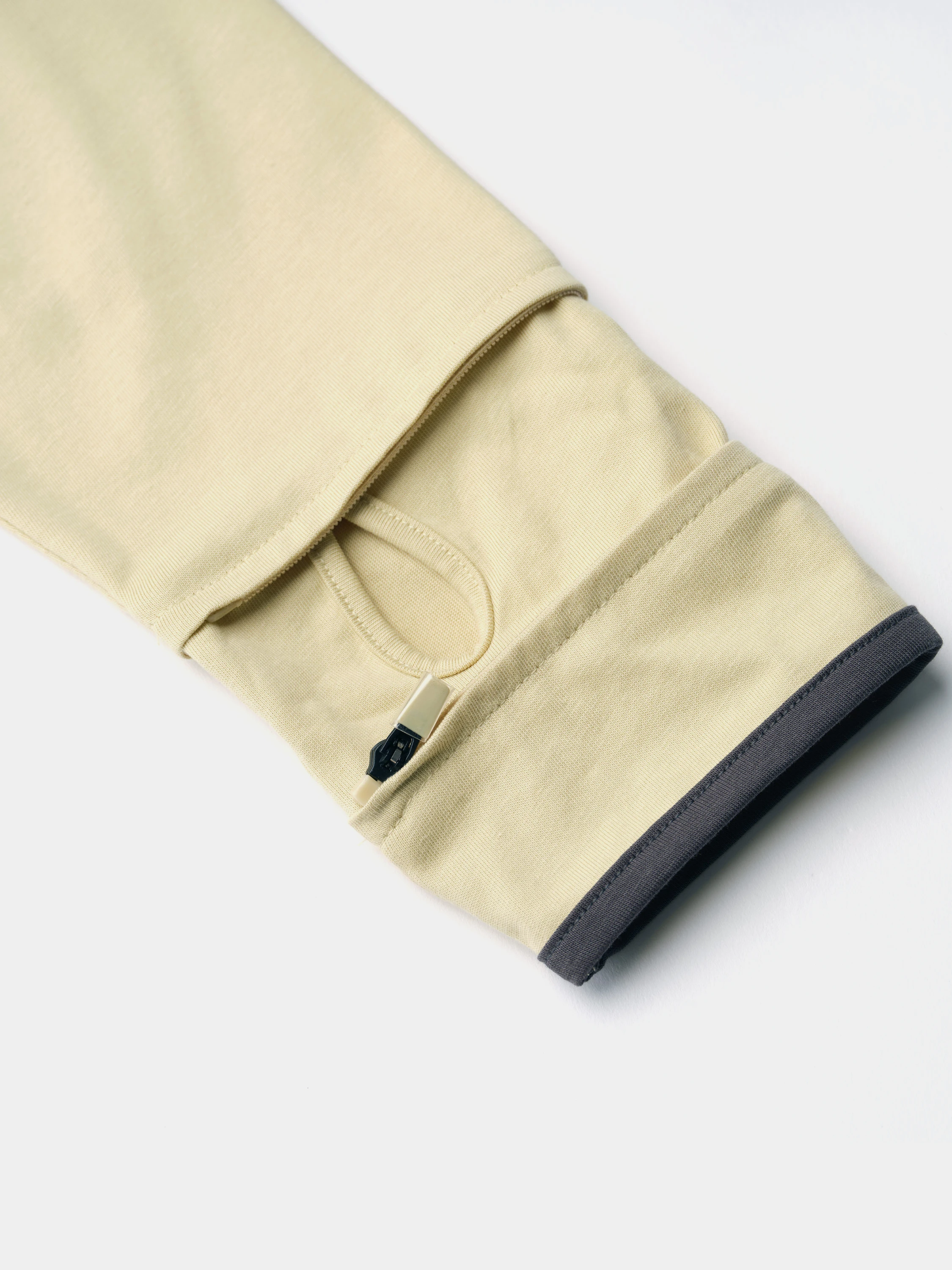 Лонгслив SAN SAN GEAR Piping Block Long Sleeves Yellow
