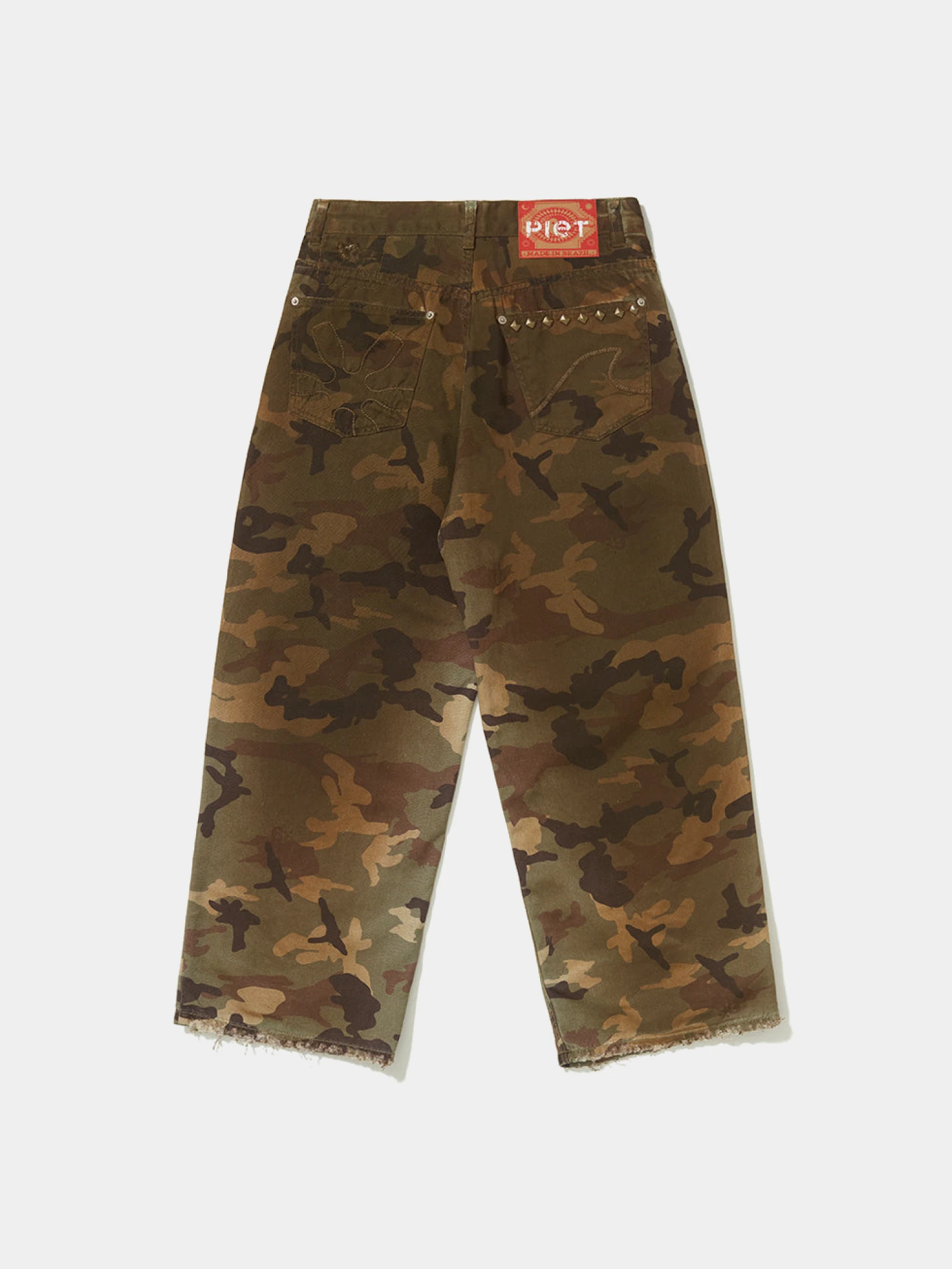 Джинсы PIET Distressed Camo Oversized