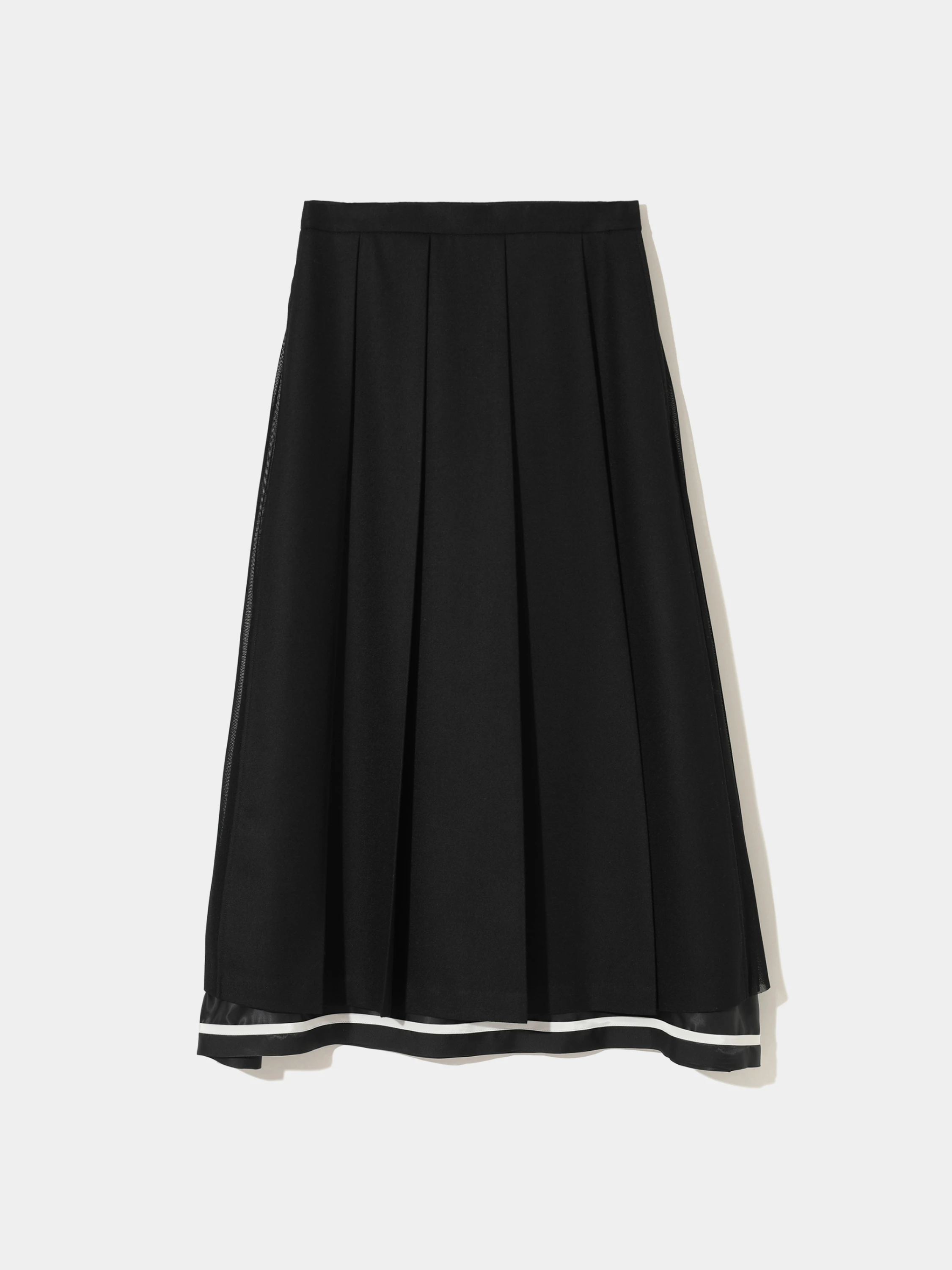 Женская юбка UNDERCOVER Pleated Midi Skirt Black