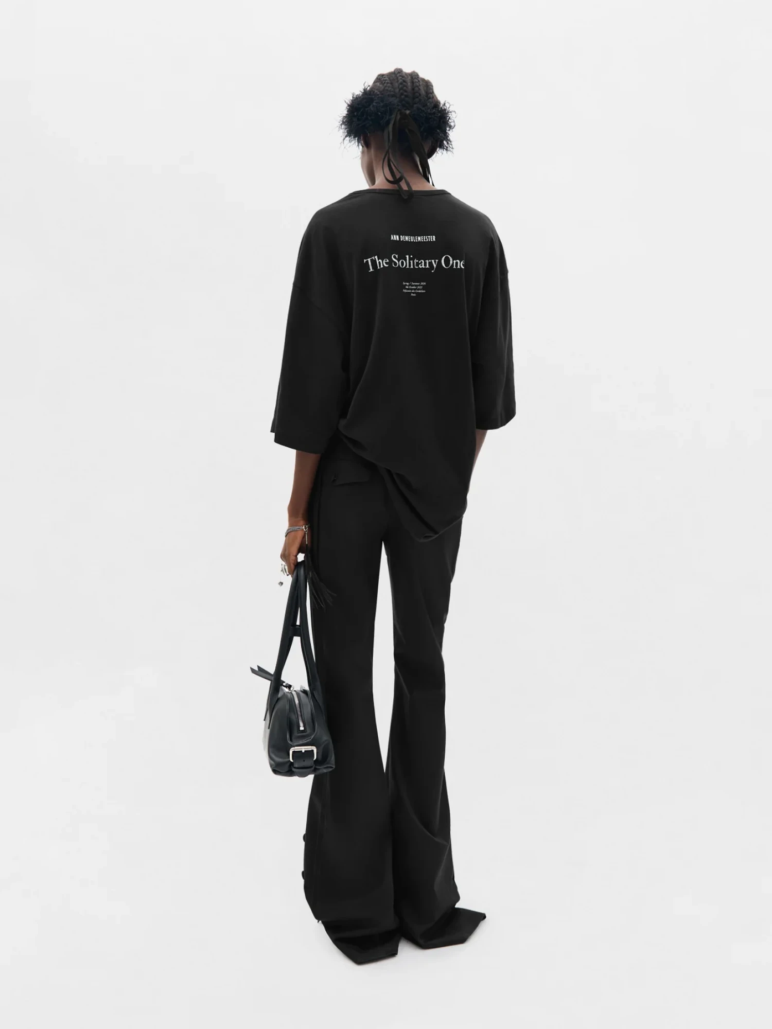 Футболка Ann Demeulemeester Dieter The Solitary One Black