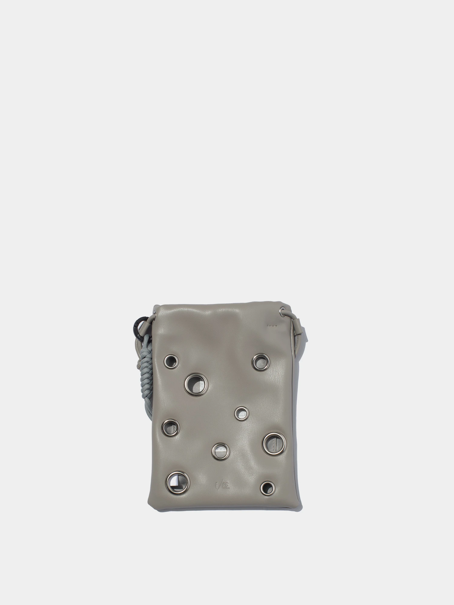 Сумка F/CE. Tech Leather Eyelet Pochette Beige