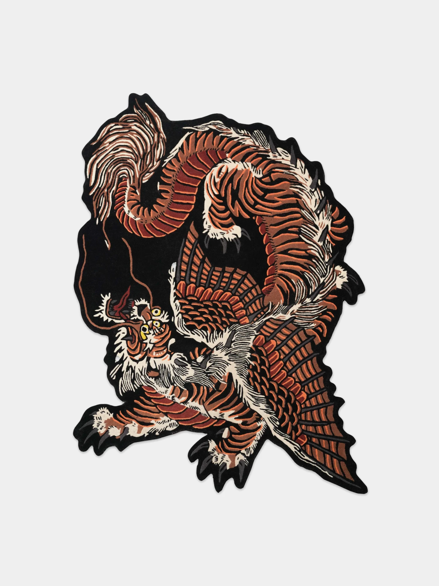 Ковер MAHARISHI 1550 Tiger Dragon Rug Multi